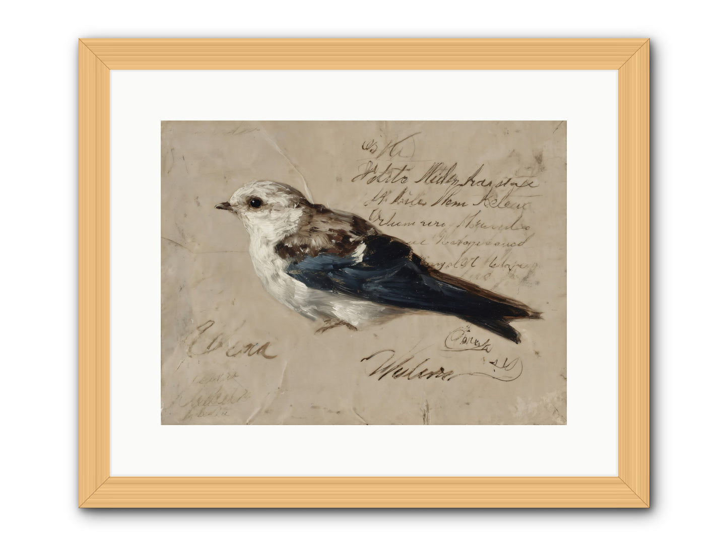 Apollo Rising -- Framed Print - Natural 16x12
