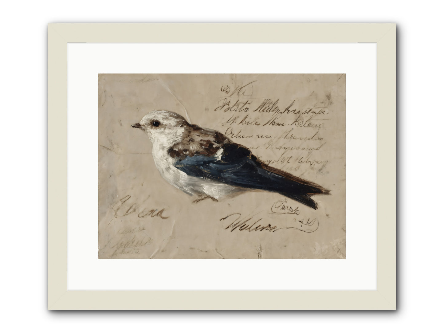 Apollo Rising -- Framed Print - White 16x12