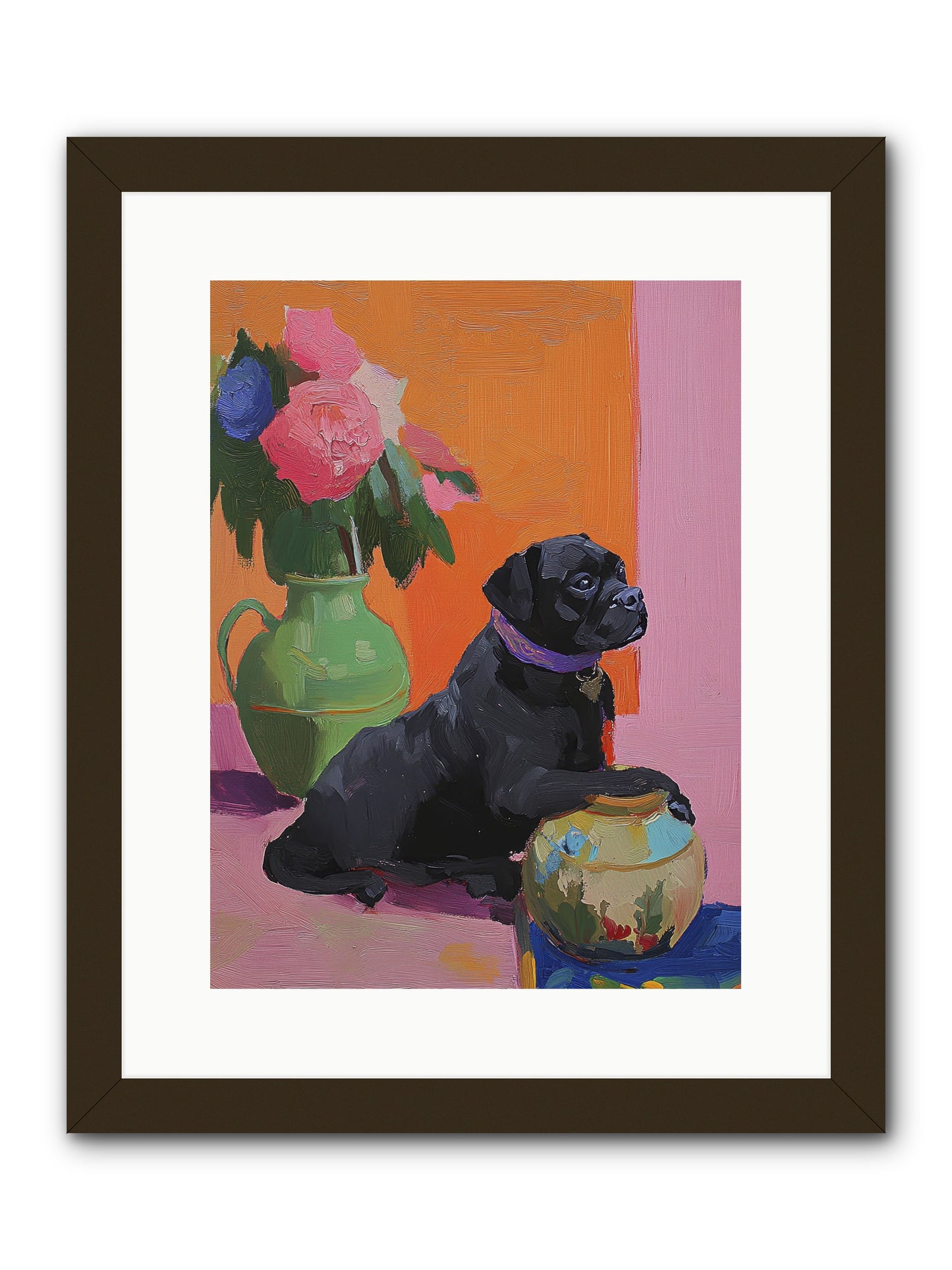 Apple Jack -- Framed Print - Black 12x16