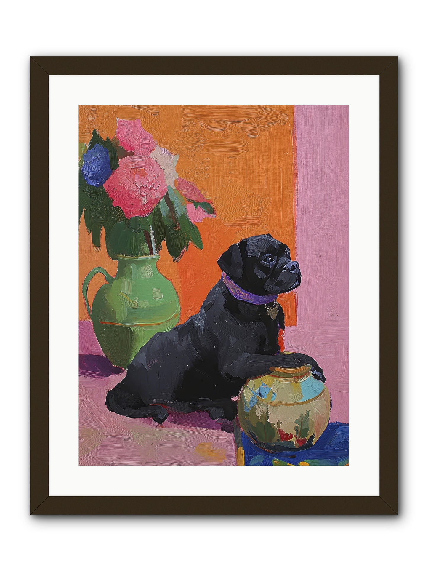 Apple Jack -- Framed Print - Black 18x24