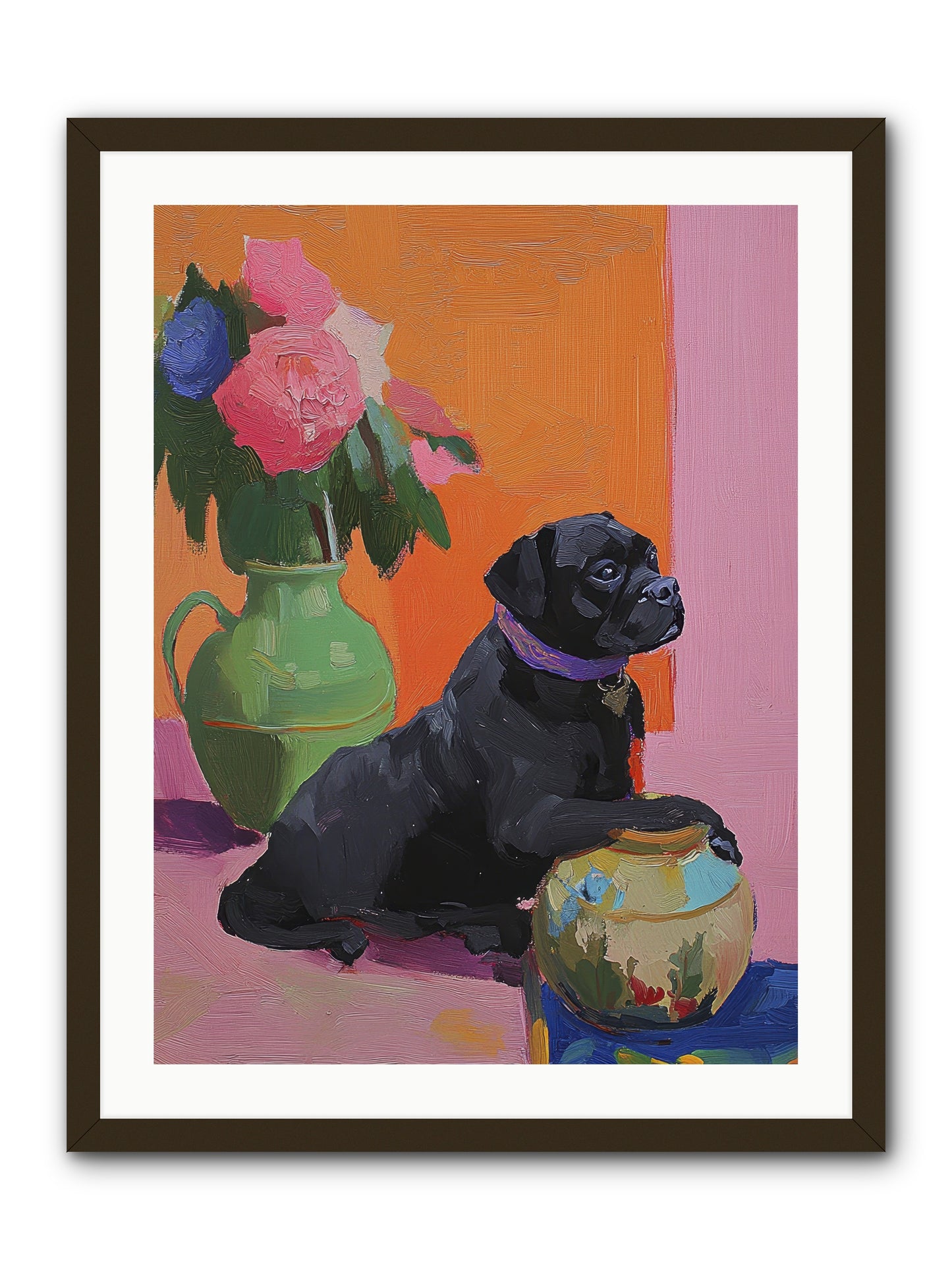 Apple Jack -- Framed Print - Black 24x32