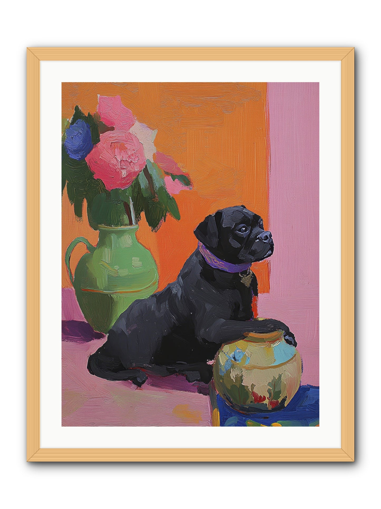 Apple Jack -- Framed Print - Natural 24x32