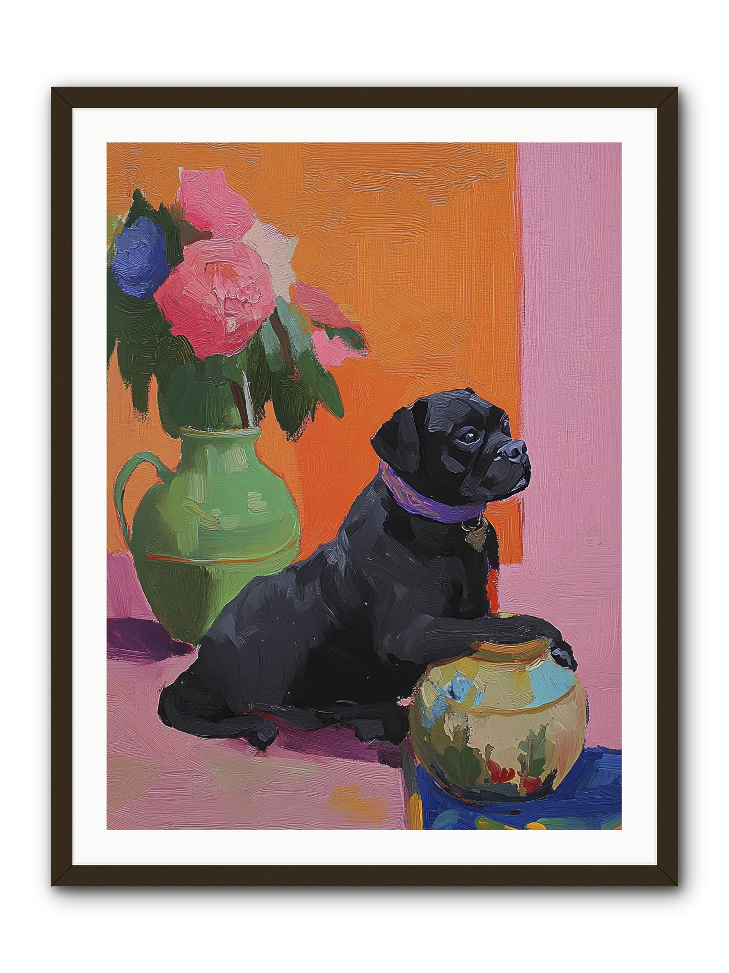 Apple Jack -- Framed Print - Black 30x40