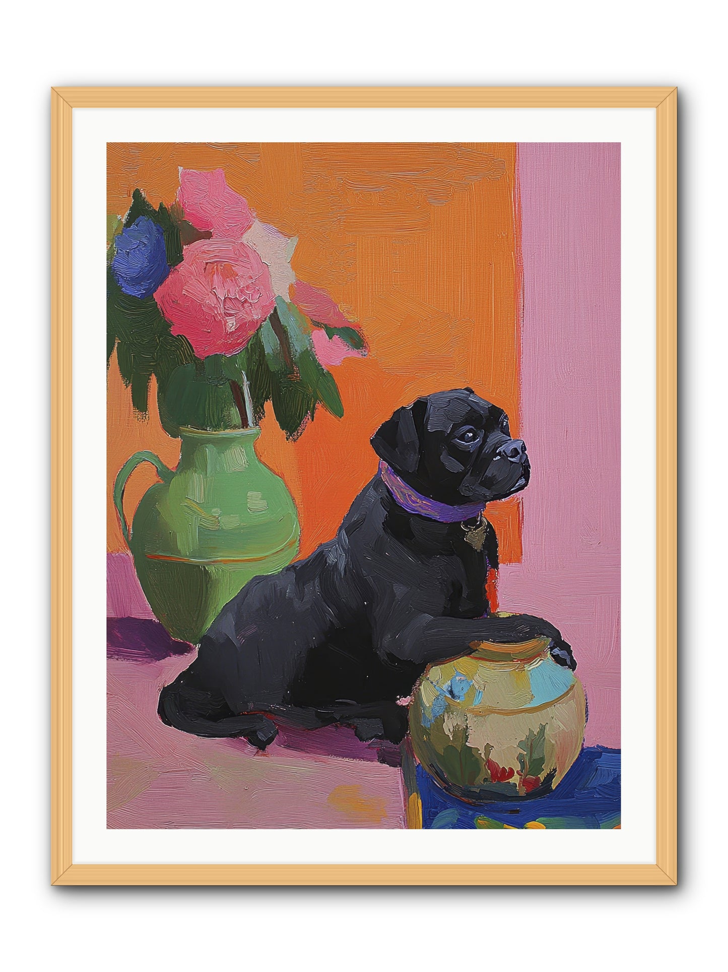 Apple Jack -- Framed Print - Natural 30x40