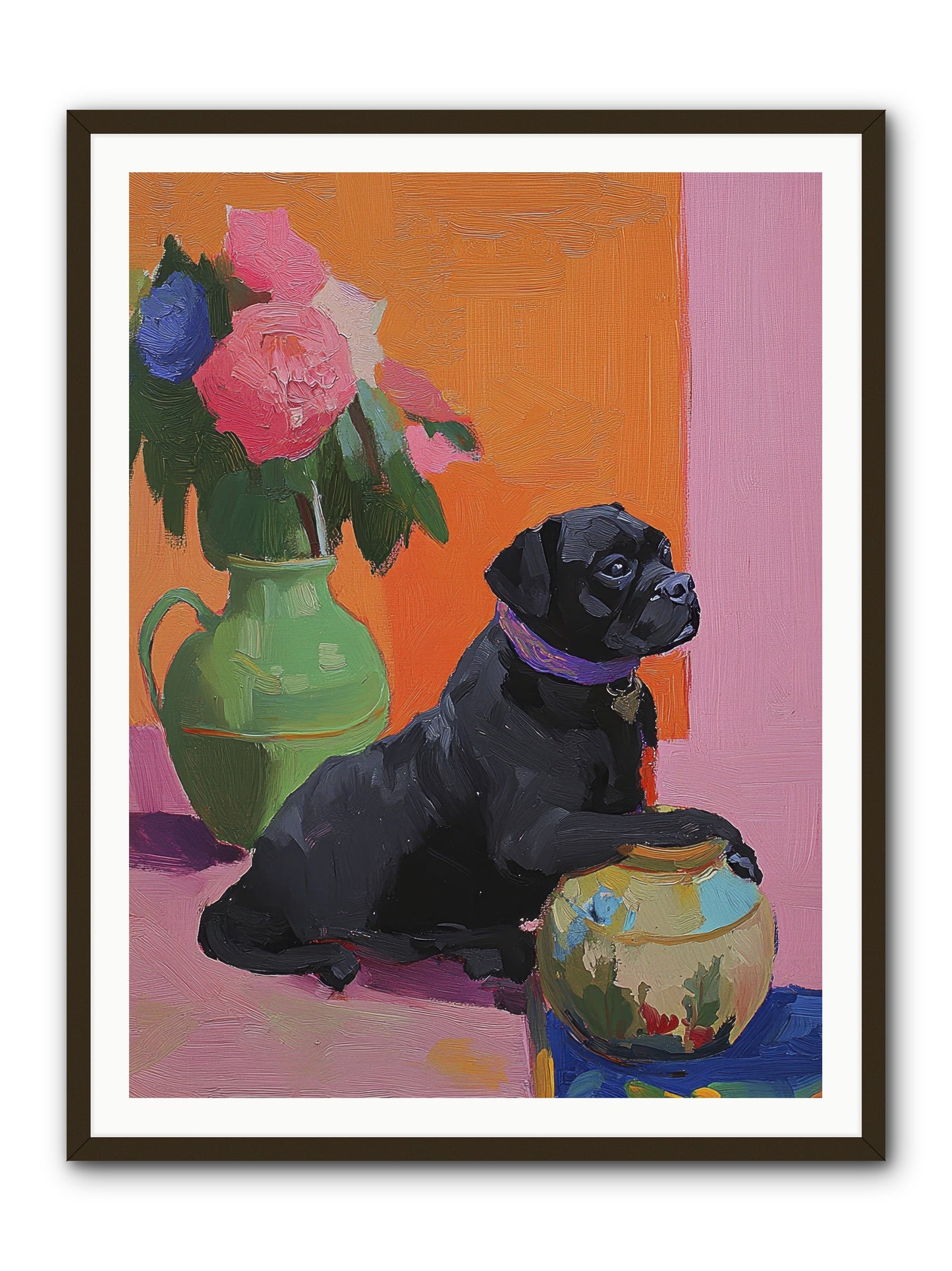 Apple Jack -- Framed Print - Black 36x48