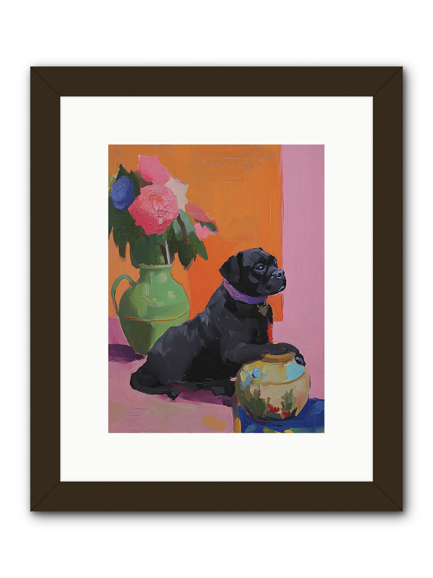 Apple Jack -- Framed Print - Black 9x12