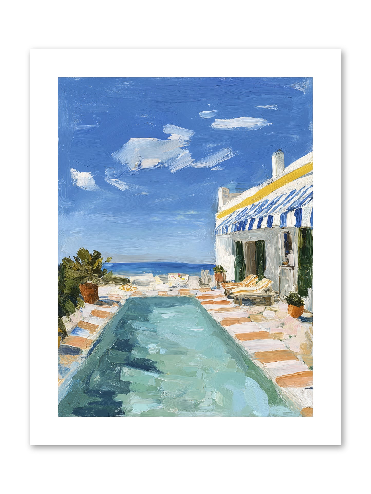 Aquatic Amnesia -- Paper Print 9x12