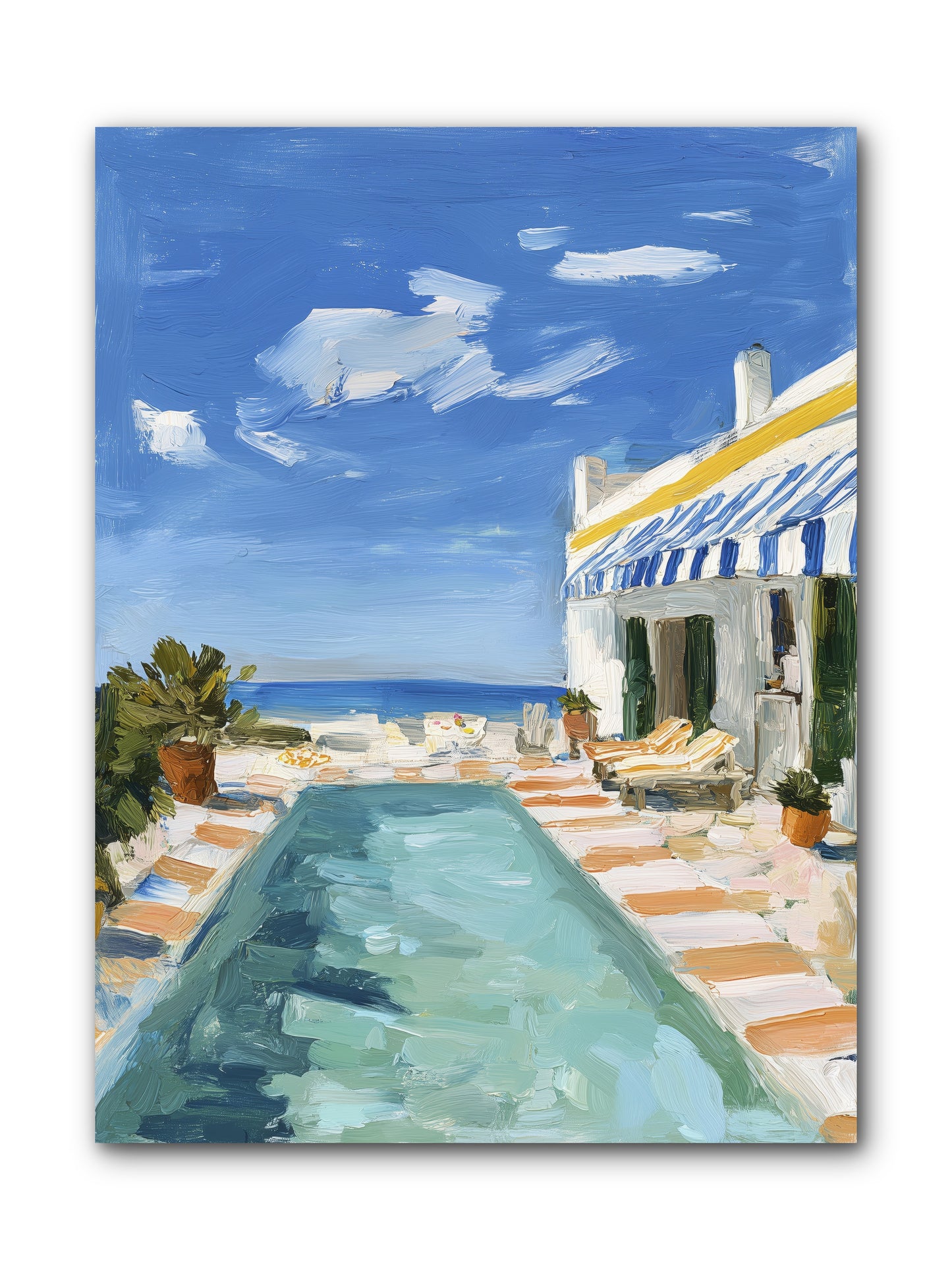 Aquatic Amnesia -- Wrapped Canvas 9x12