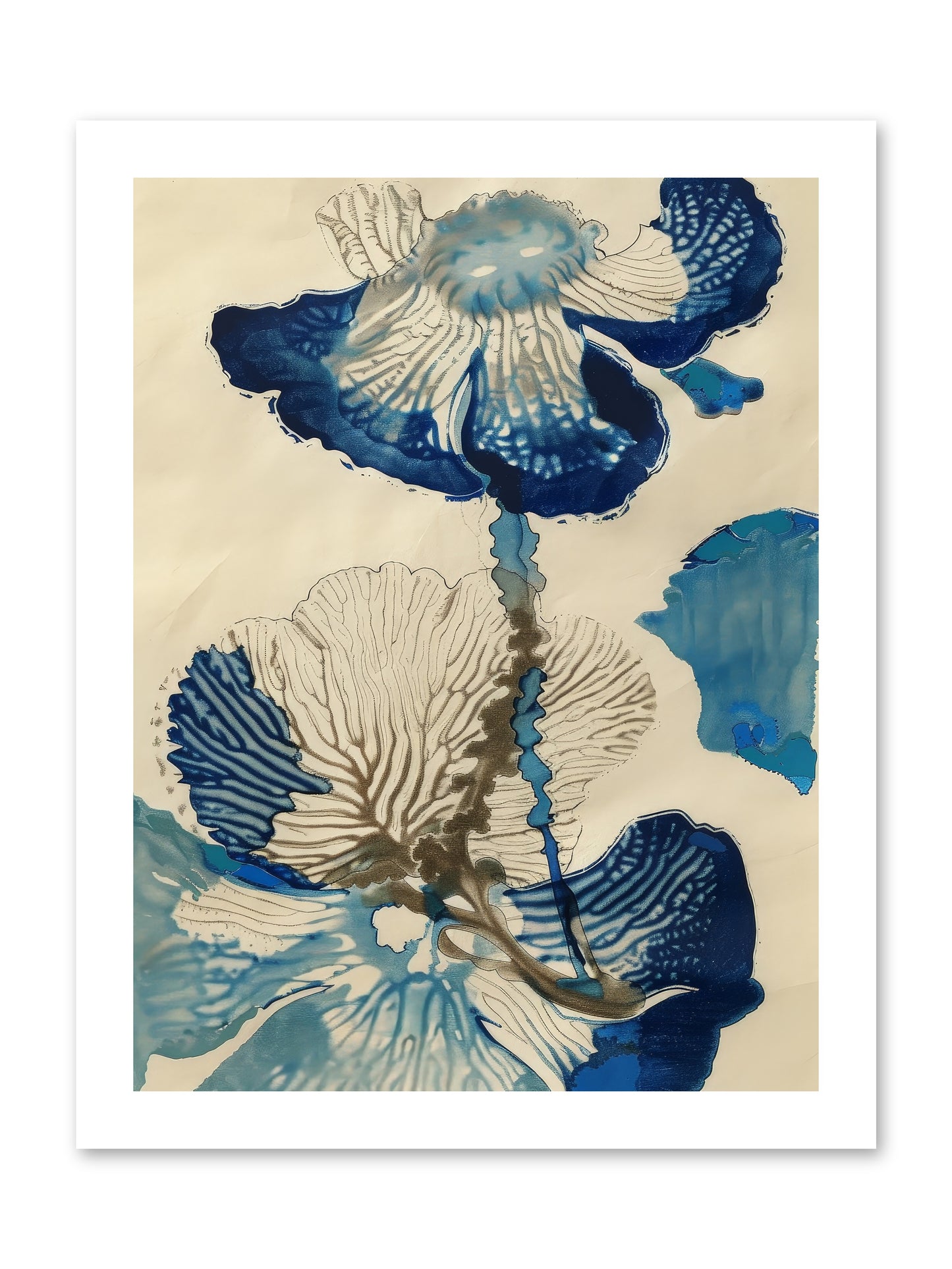 Aquatic Botany -- Loose Canvas Print 12x16