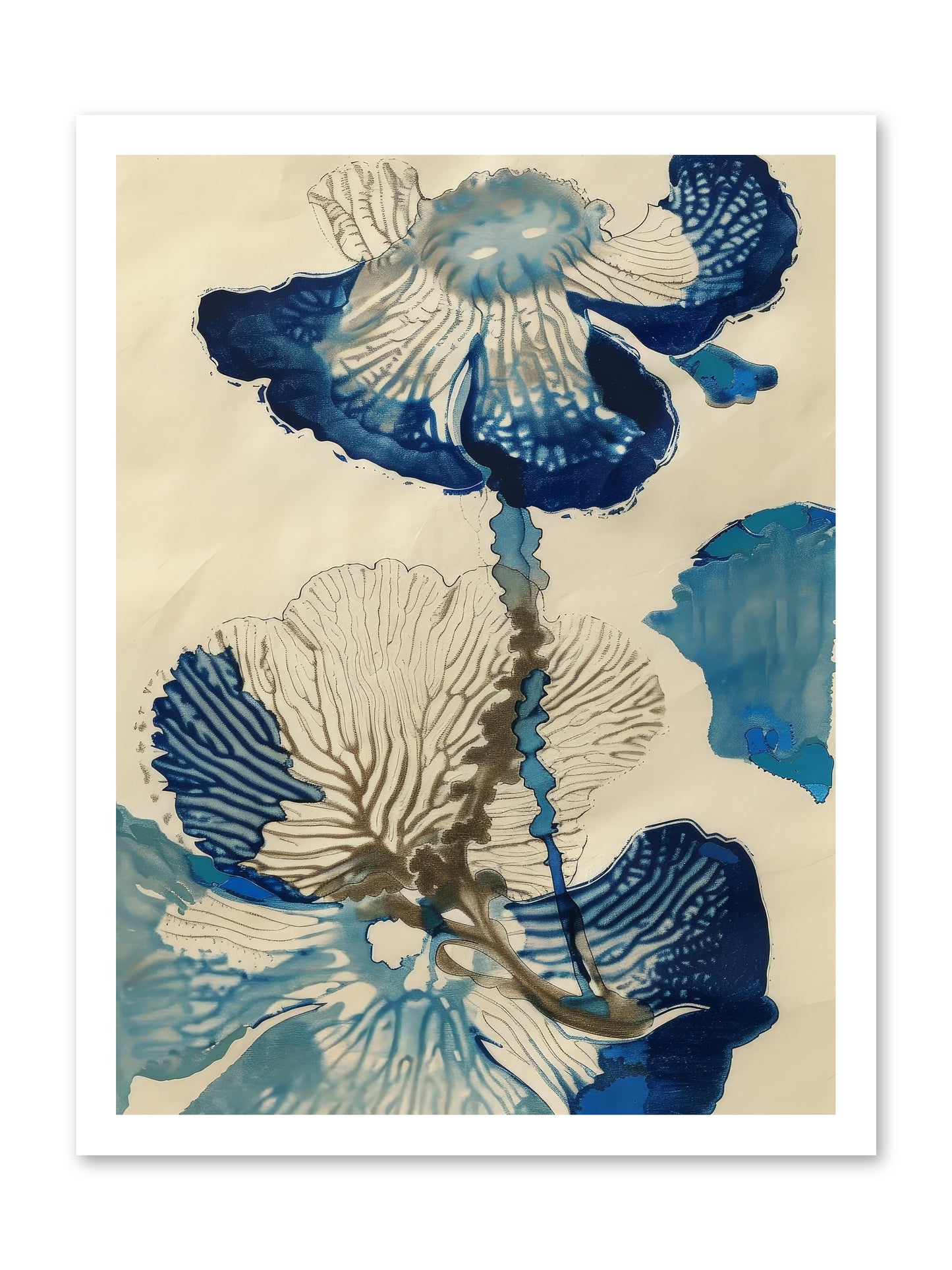Aquatic Botany -- Loose Canvas Print 18x24