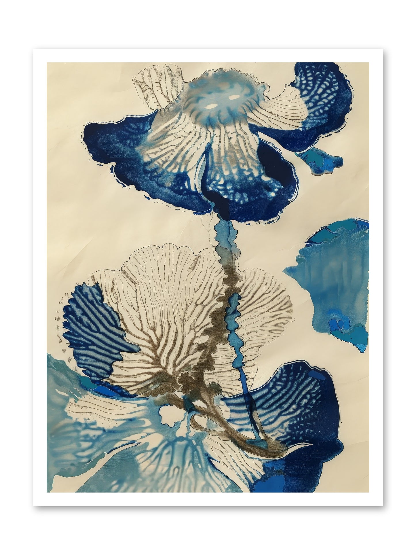 Aquatic Botany -- Paper Print 24x32