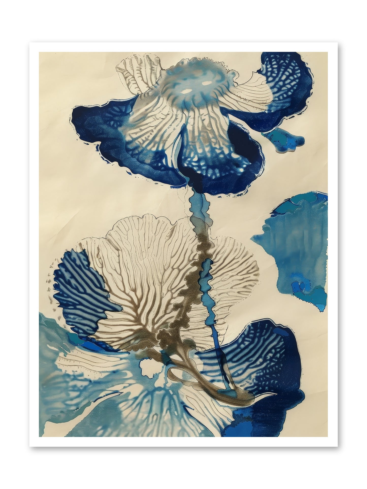 Aquatic Botany -- Paper Print 30x40