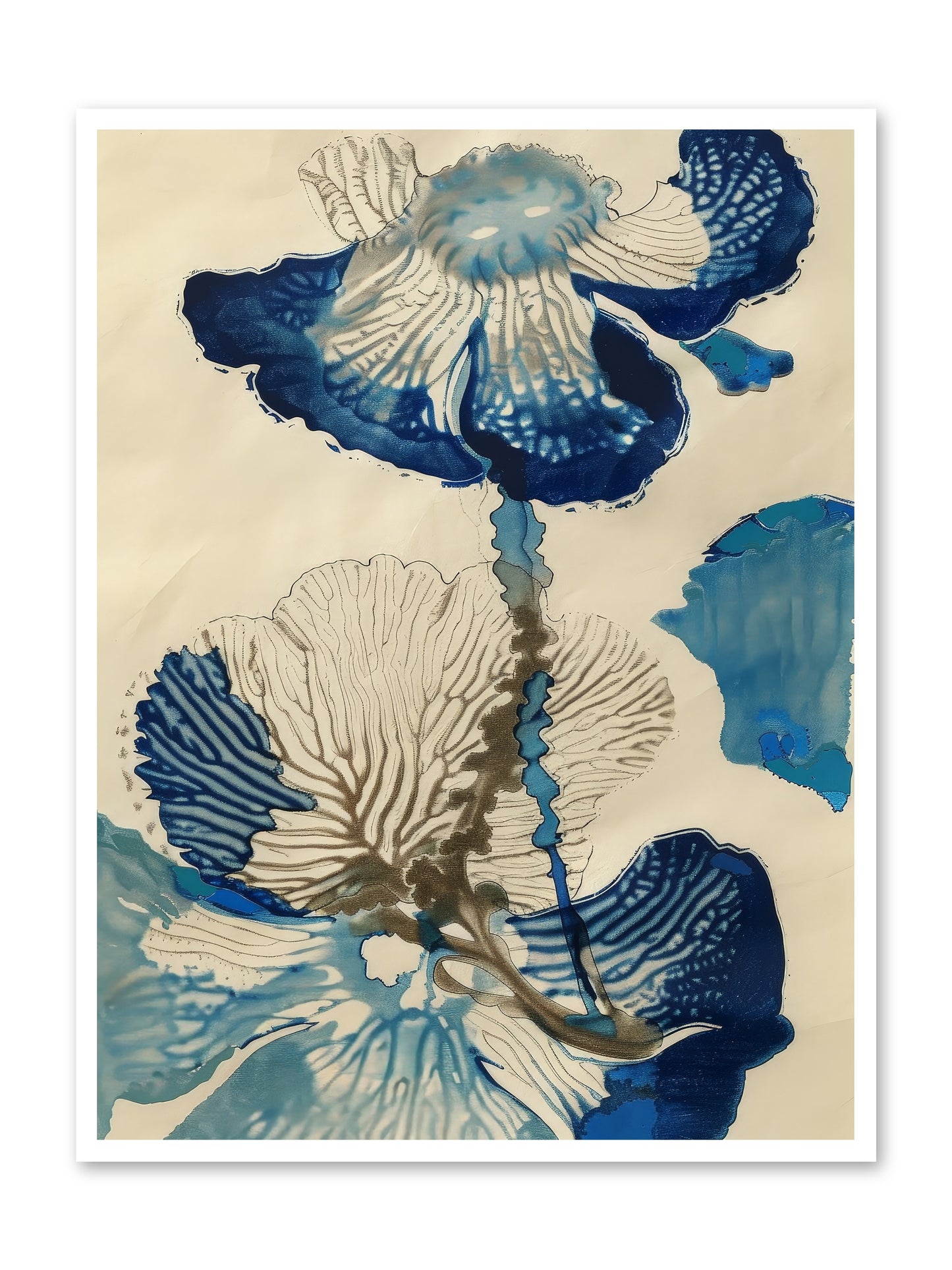 Aquatic Botany -- Loose Canvas Print 36x48