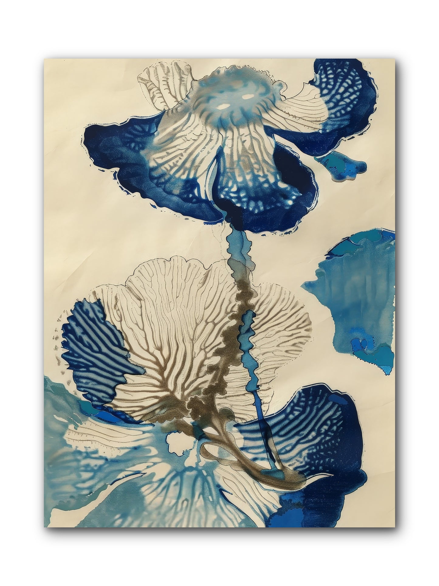 Aquatic Botany -- Wrapped Canvas 9x12