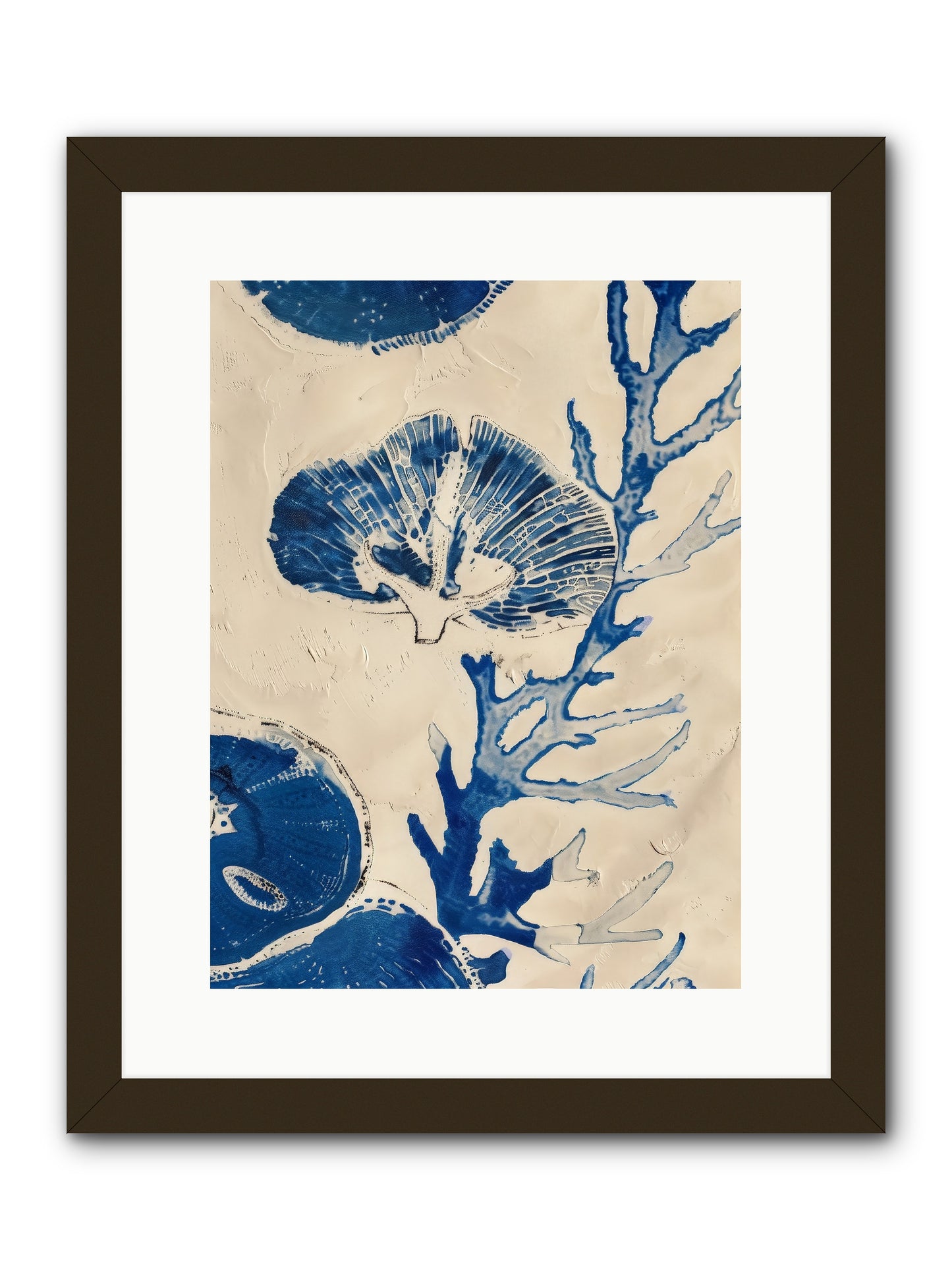 Aquatic Genesis -- Framed Print - Black 12x16