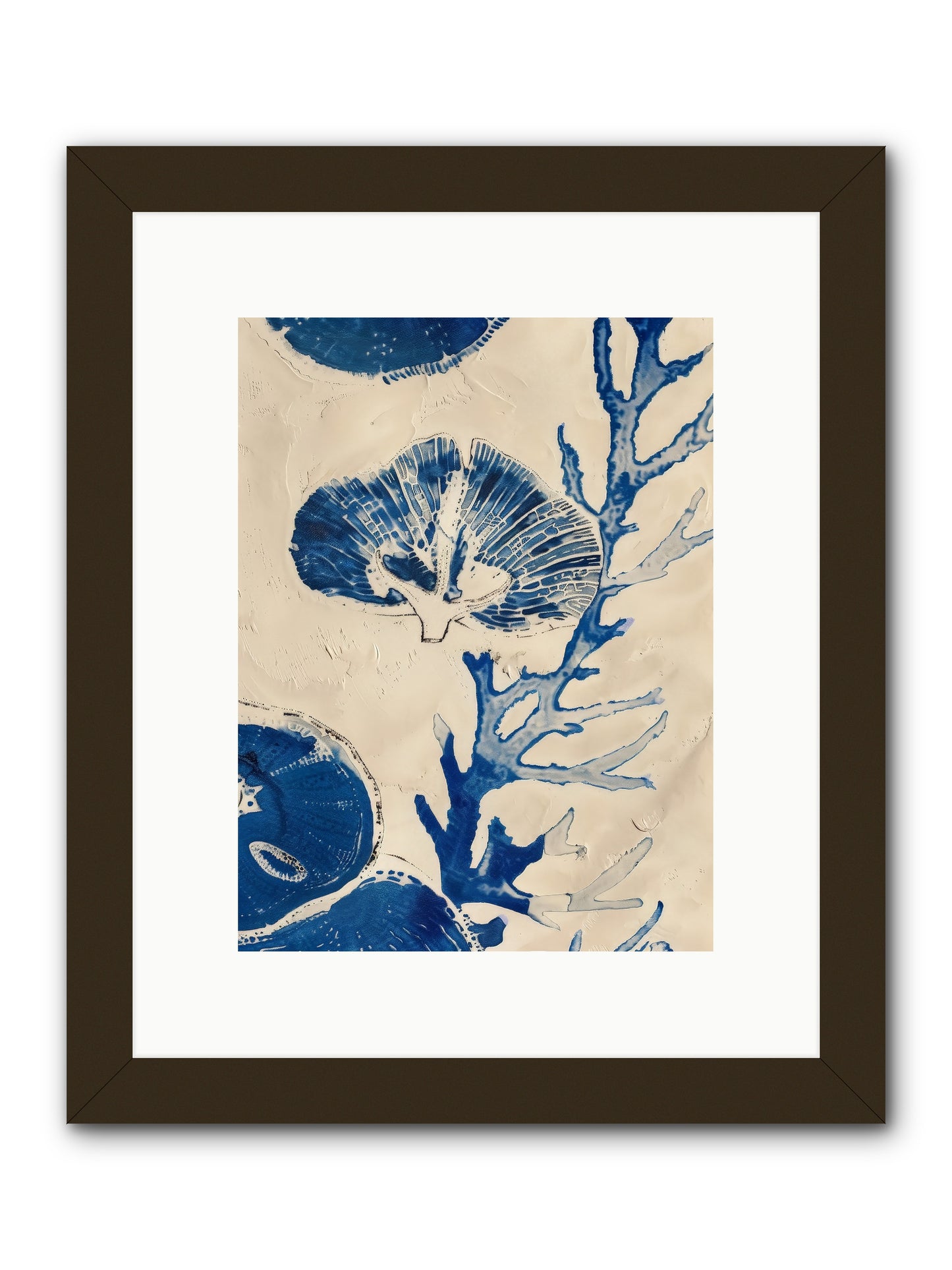 Aquatic Genesis -- Framed Print - Black 9x12