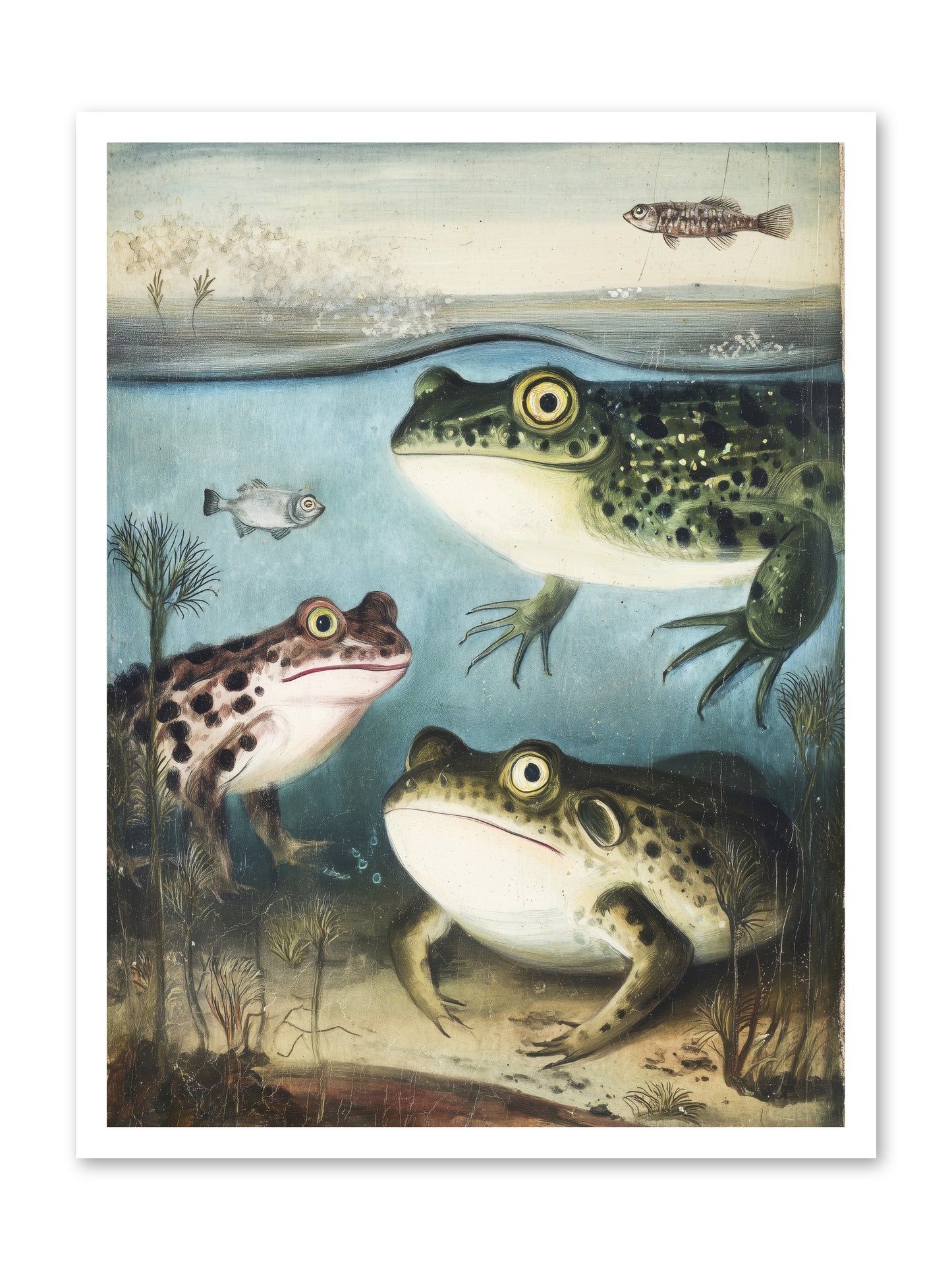 Aquatic Grace -- Paper Print 24x32