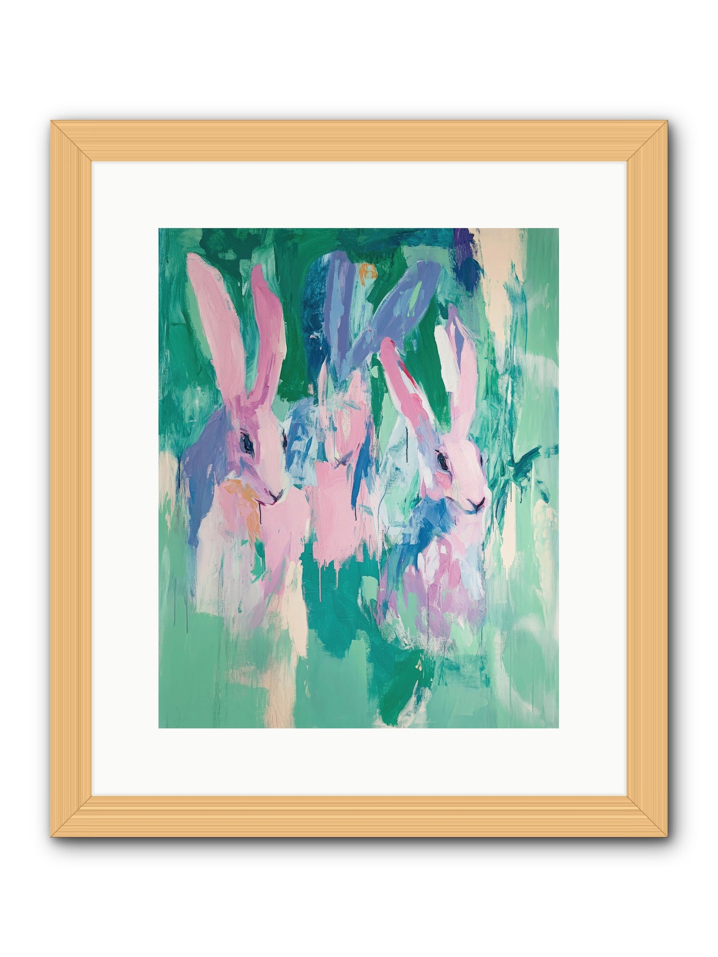 Arcadian Dreams -- Framed Print - Natural 12x15