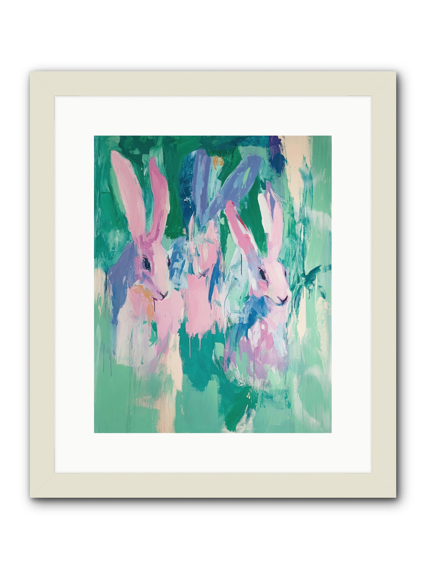 Arcadian Dreams -- Framed Print - White 12x15