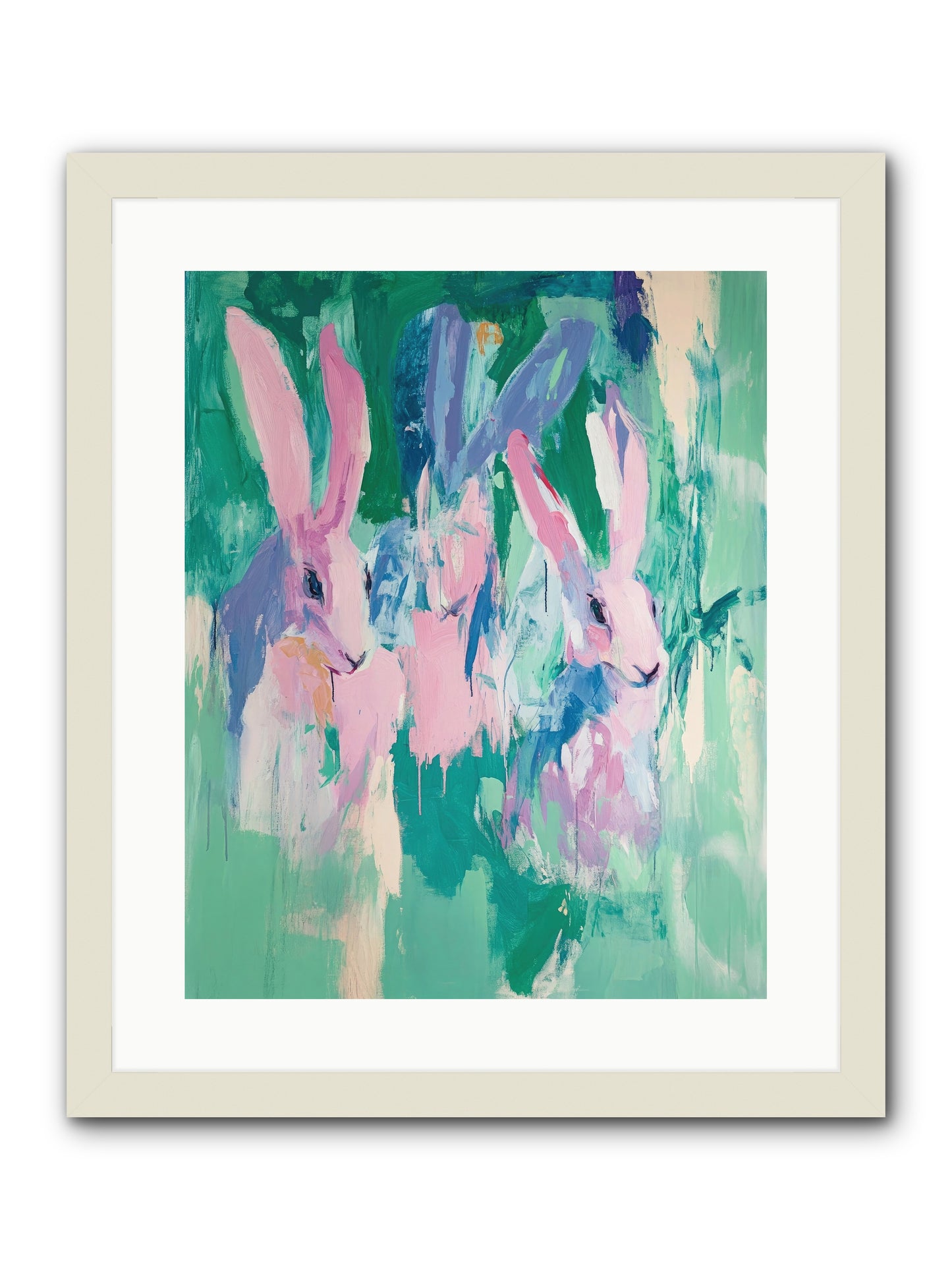 Arcadian Dreams -- Framed Print - White 16x20