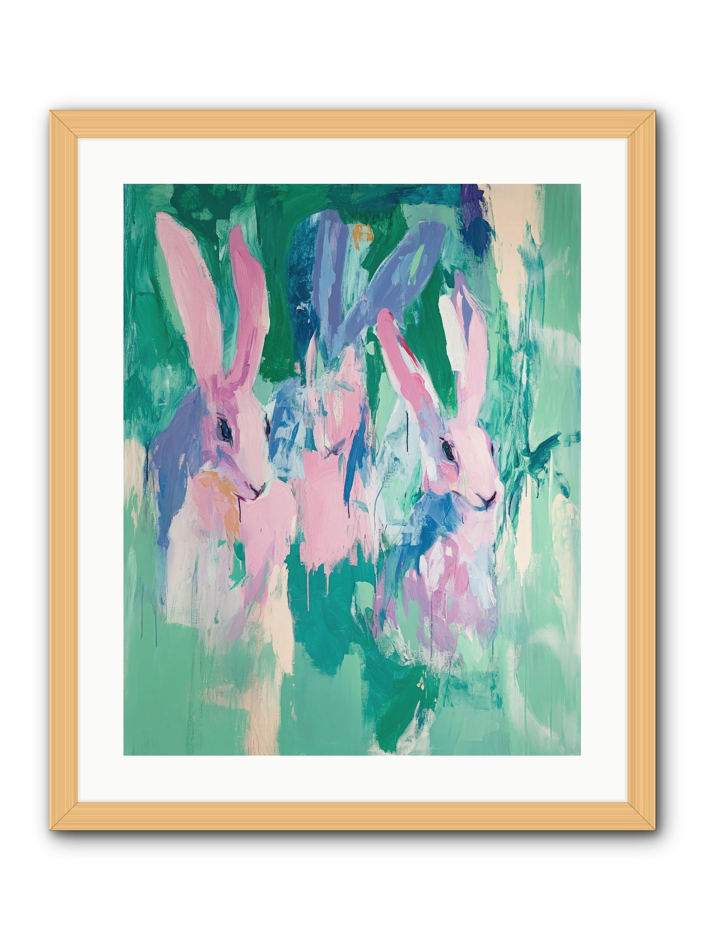 Arcadian Dreams -- Framed Print - Natural 20x25