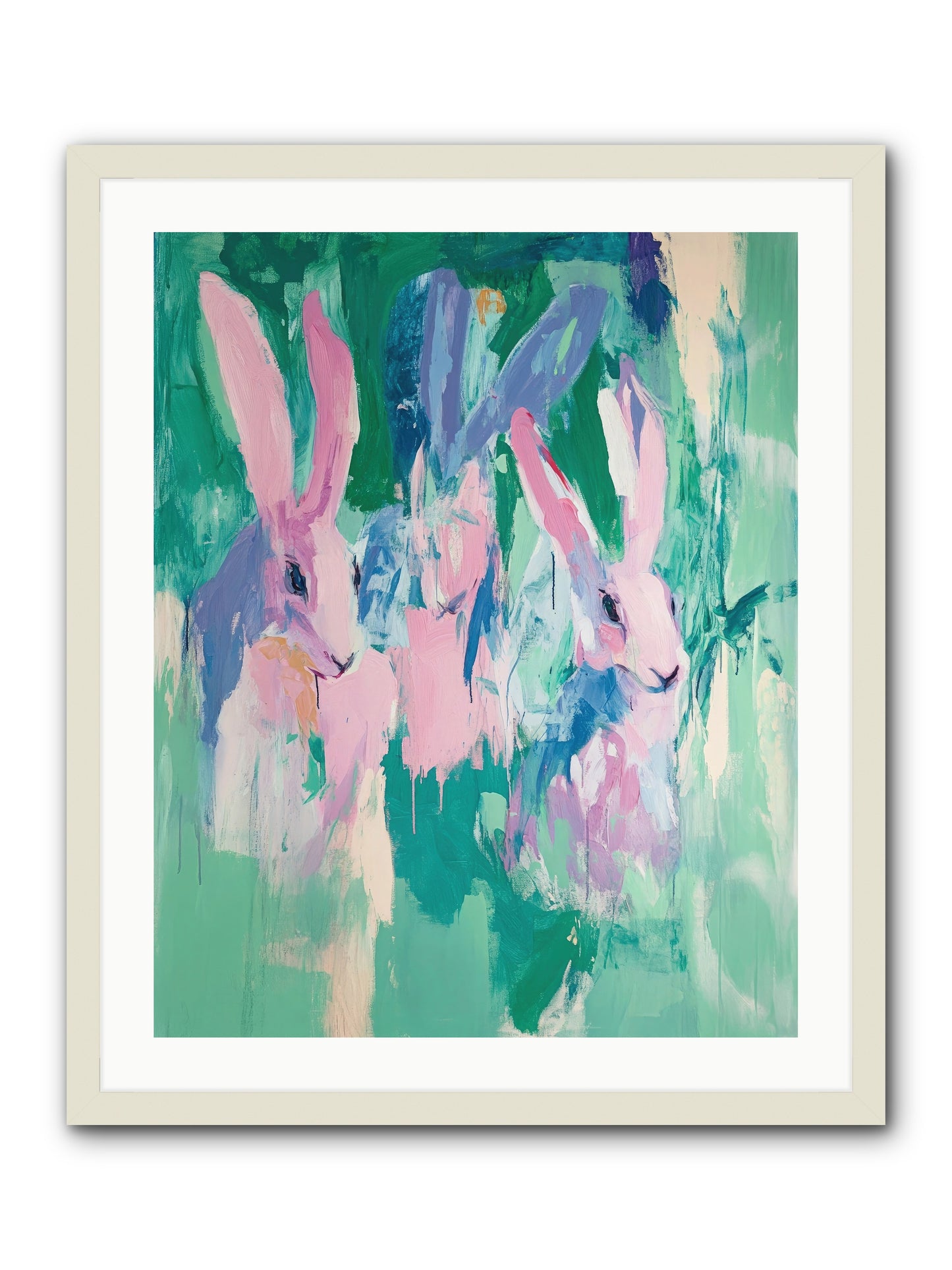 Arcadian Dreams -- Framed Print - White 24x30