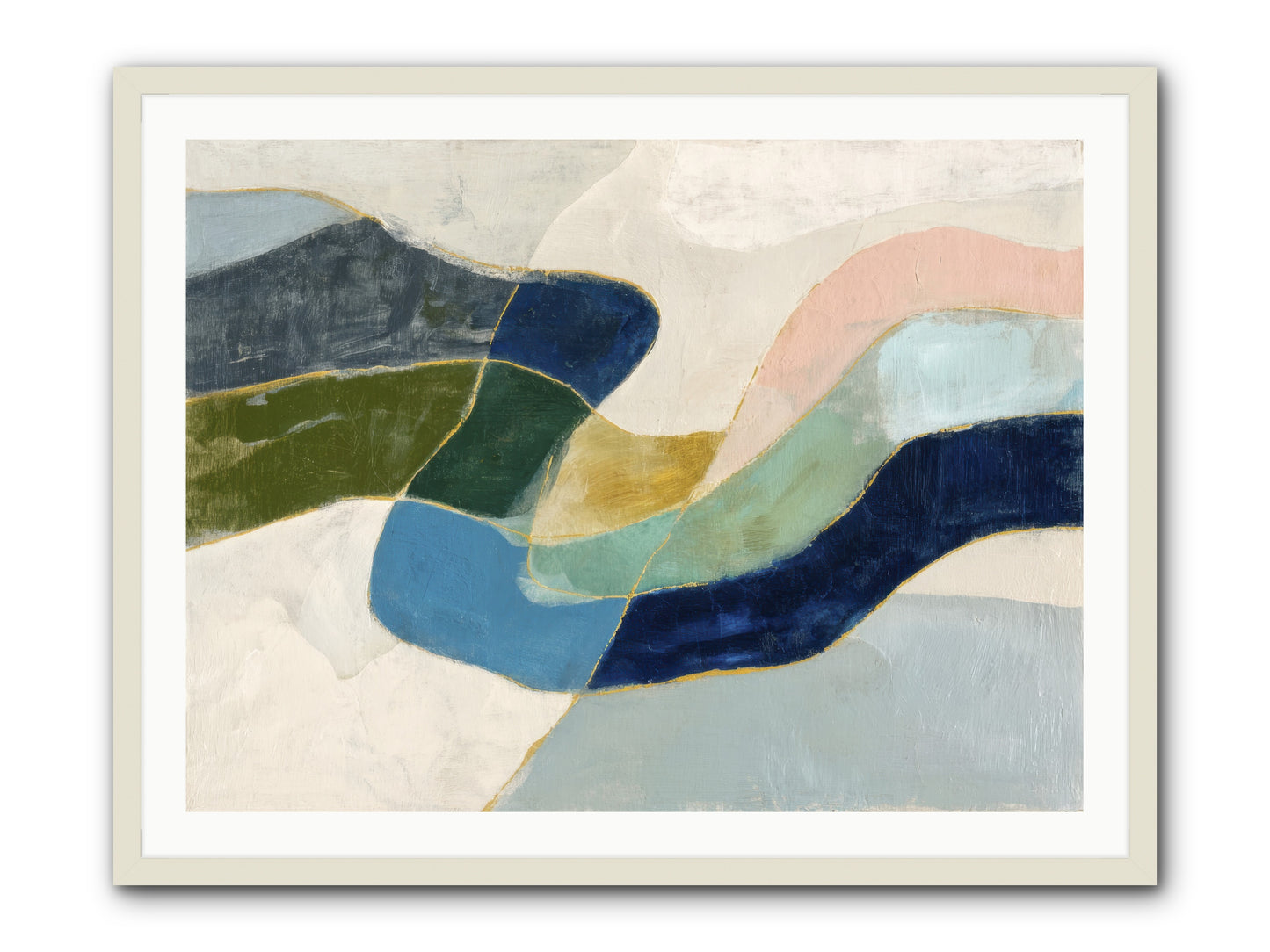 Arcane Passage -- Framed Print - White 40x30