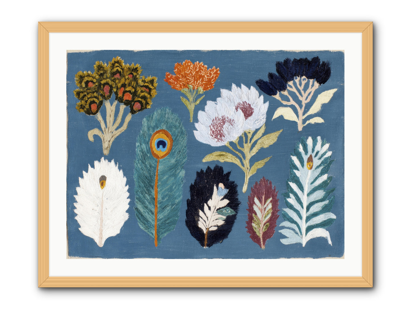 Archive of Impossible Things -- Framed Print - Natural 32x24