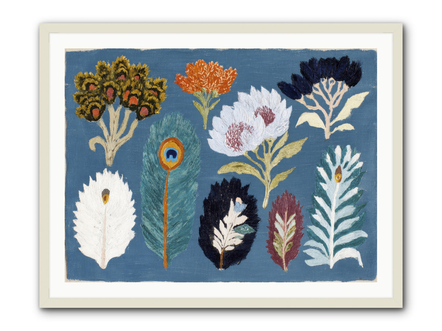 Archive of Impossible Things -- Framed Print - White 40x30
