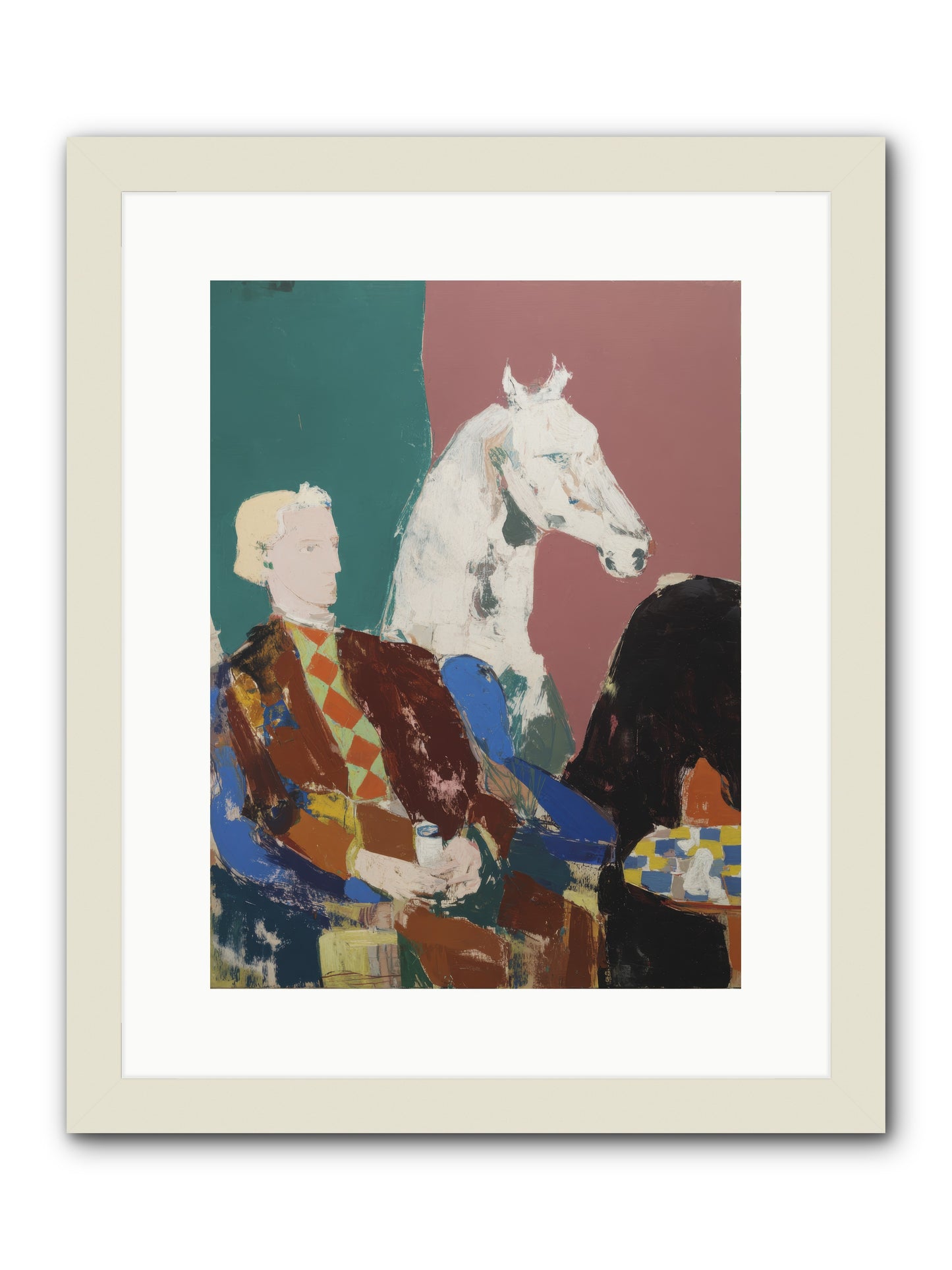 Archived No.1 -- Framed Print - White 12x16