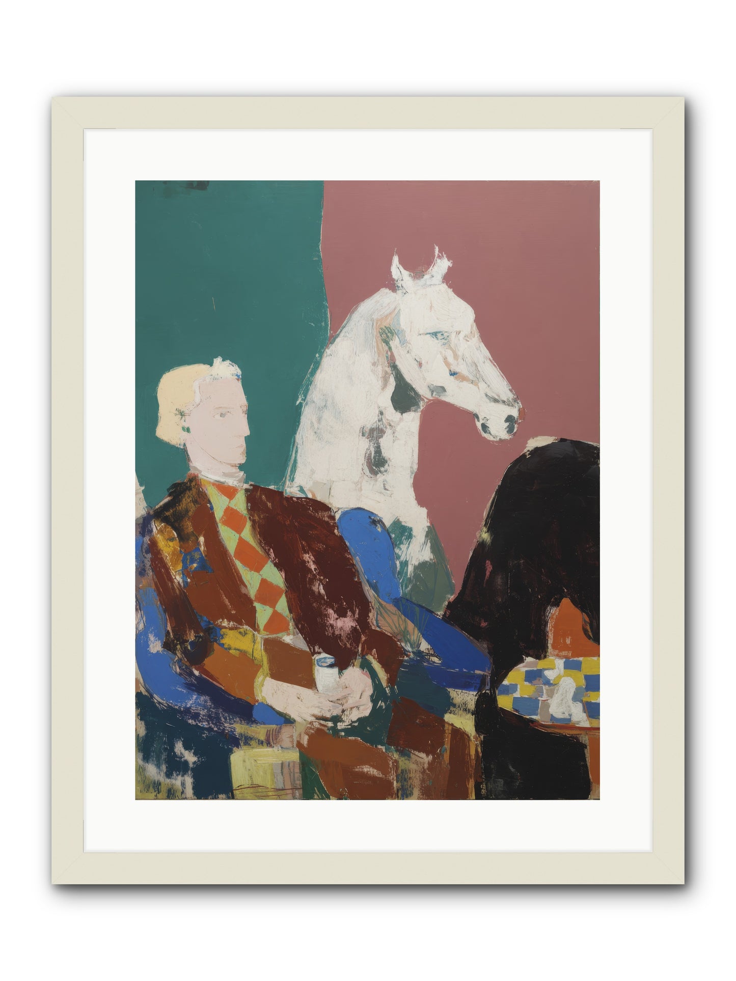 Archived No.1 -- Framed Print - White 18x24
