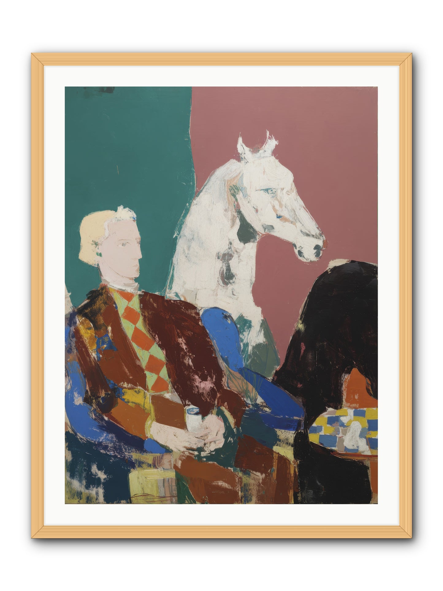Archived No.1 -- Framed Print - Natural 30x40