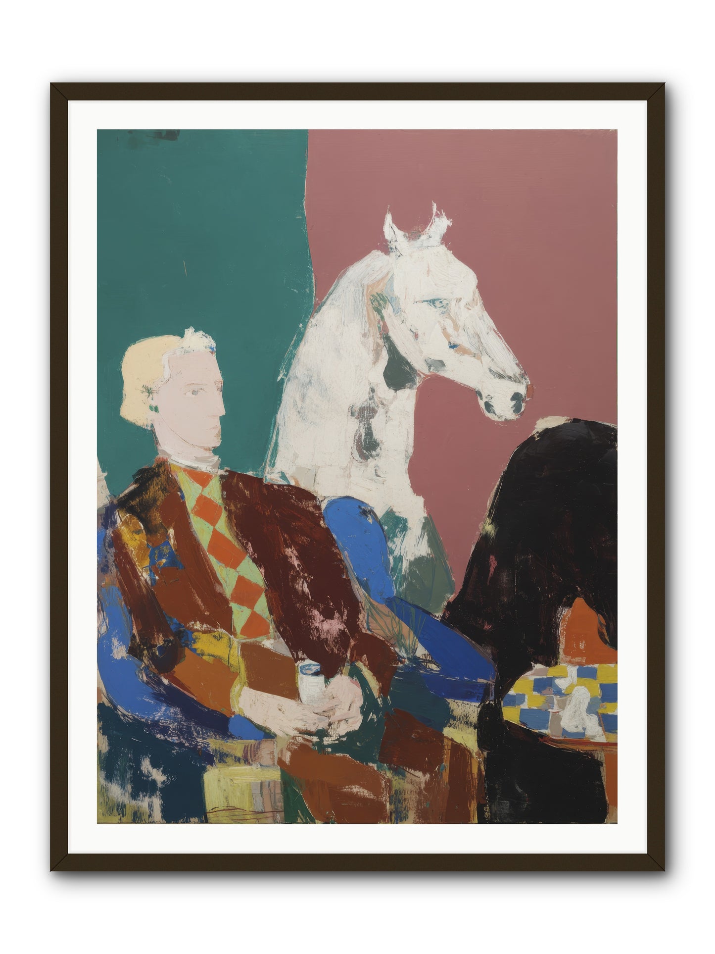 Archived No.1 -- Framed Print - Black 36x48