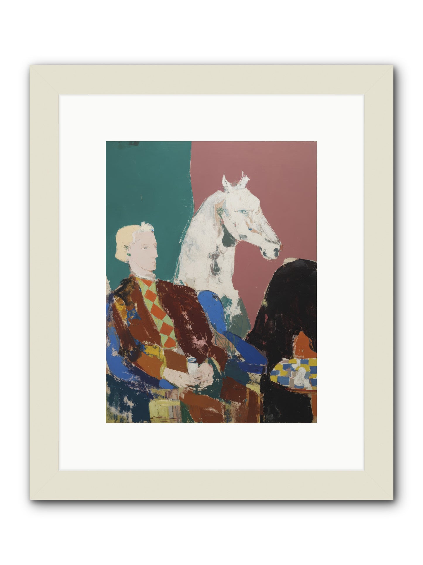 Archived No.1 -- Framed Print - White 9x12