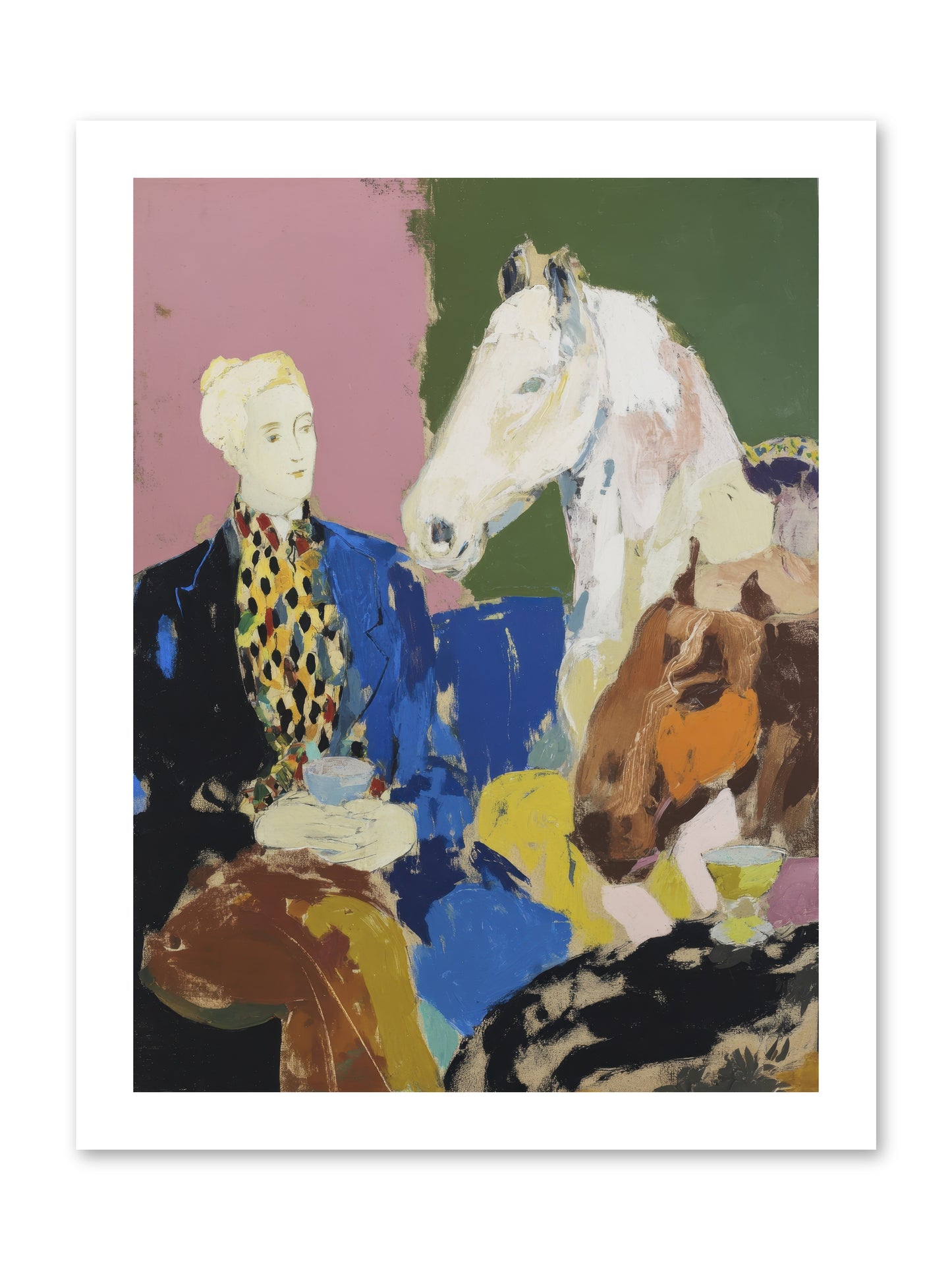 Archived No.2 -- Loose Canvas Print 12x16