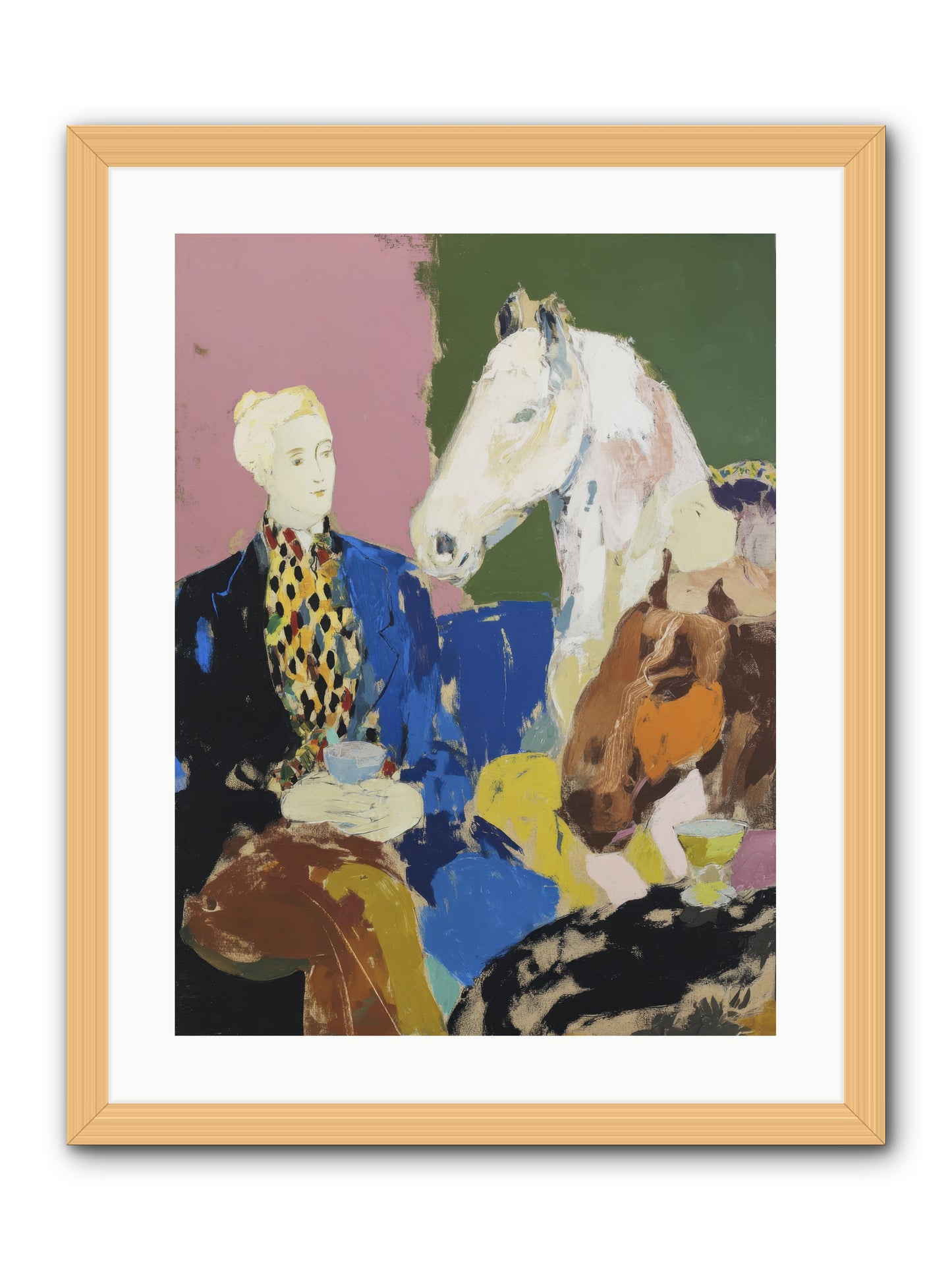 Archived No.2 -- Framed Print - Natural 18x24