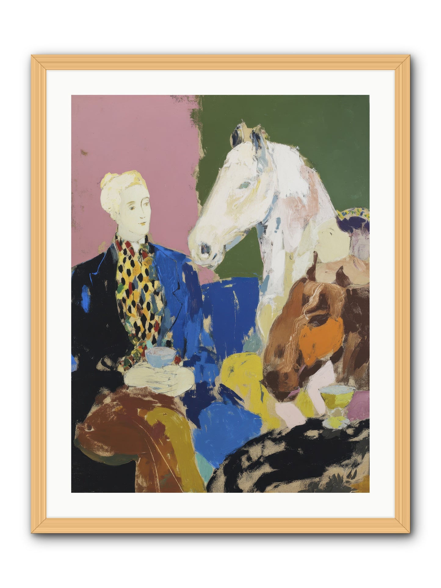 Archived No.2 -- Framed Print - Natural 24x32