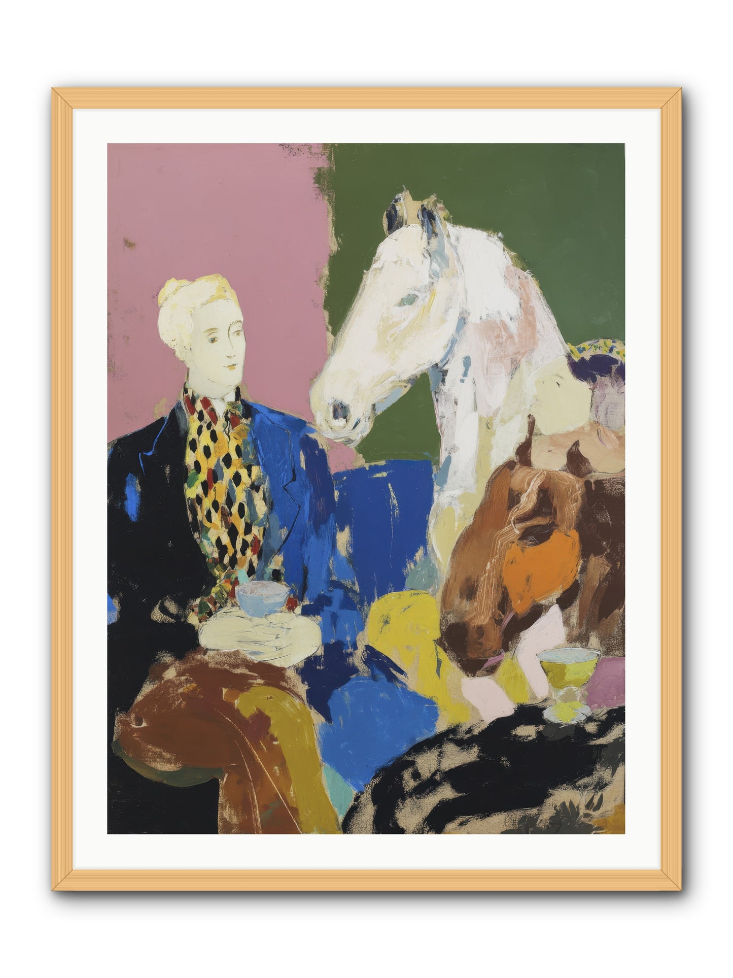 Archived No.2 -- Framed Print - Natural 30x40