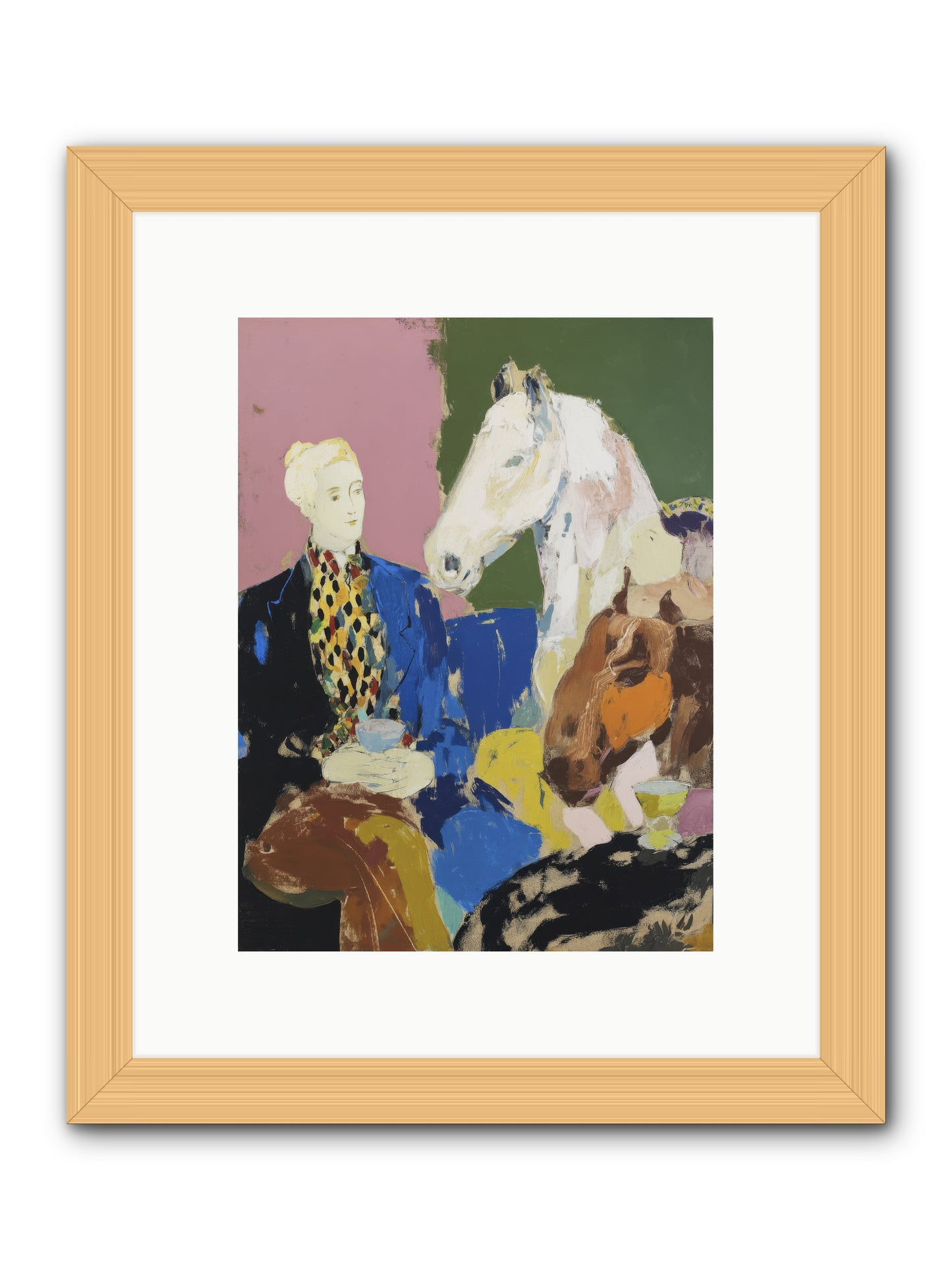 Archived No.2 -- Framed Print - Natural 9x12