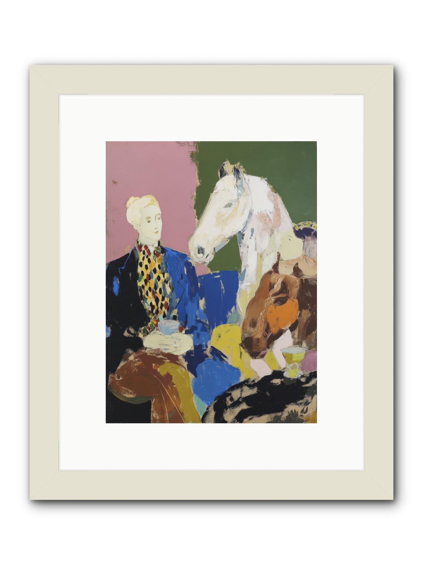 Archived No.2 -- Framed Print - White 9x12