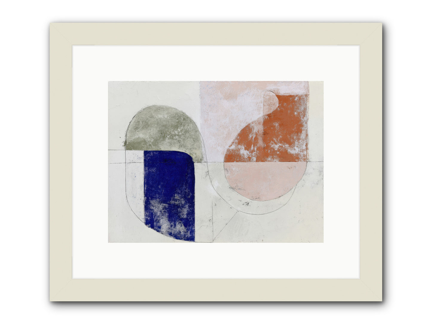 Arctic Gaze -- Framed Print - White 12x9