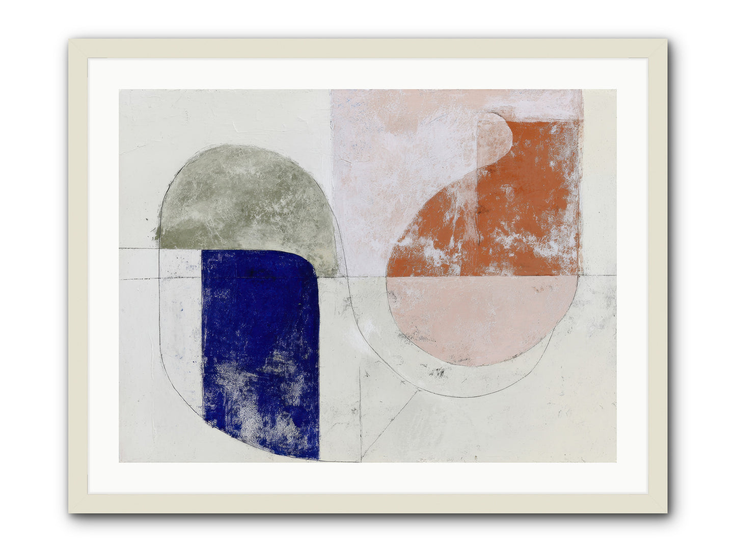 Arctic Gaze -- Framed Print - White 32x24