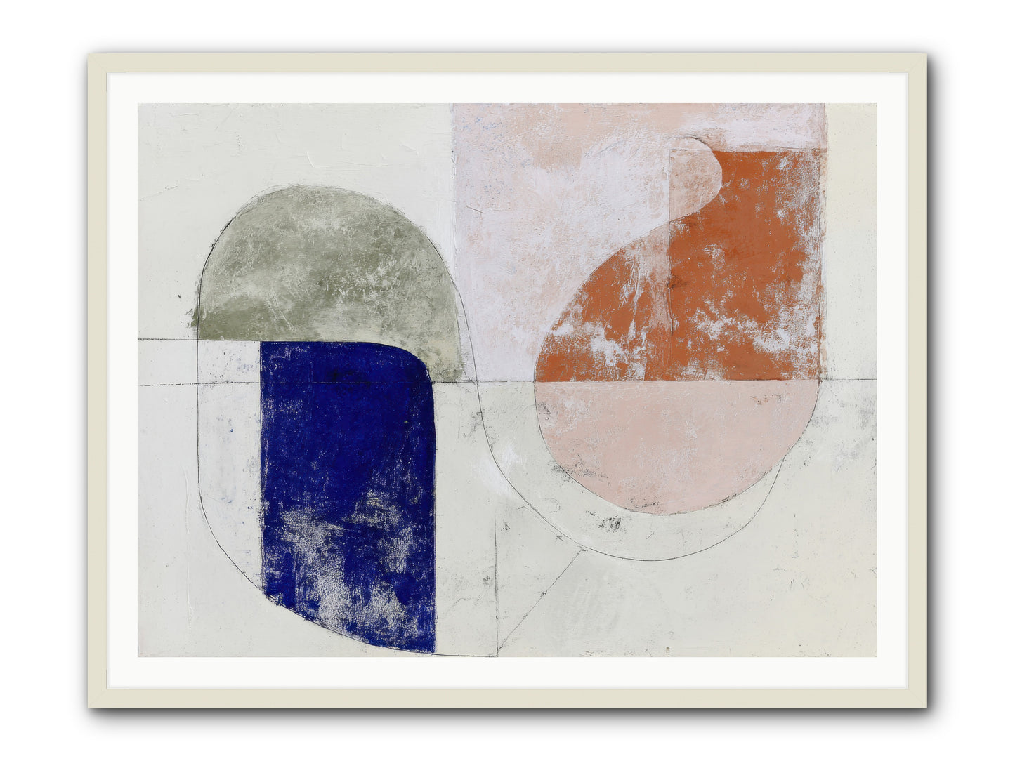 Arctic Gaze -- Framed Print - White 48x36