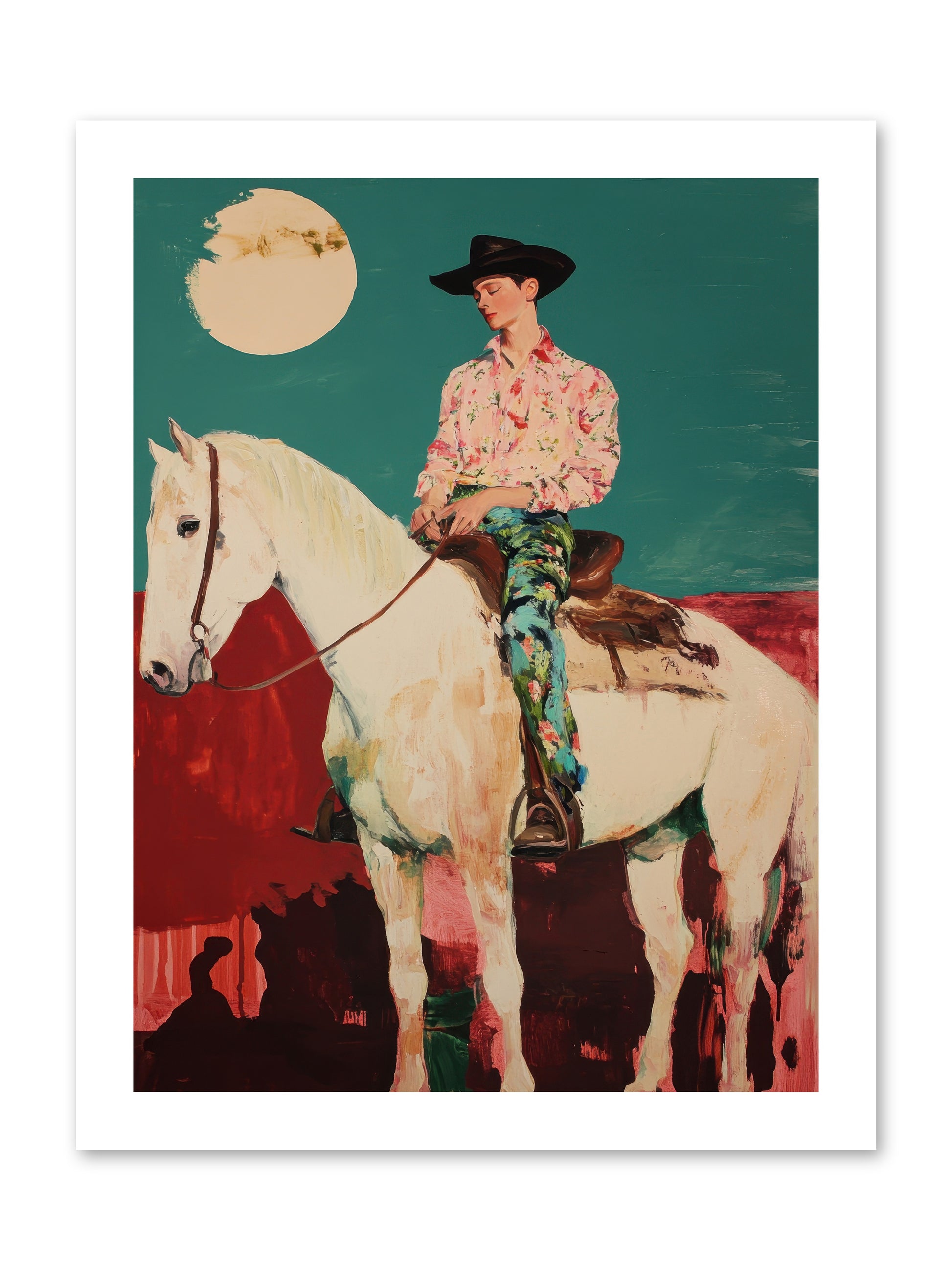Aristocrat of the Range -- Loose Canvas Print 12x16