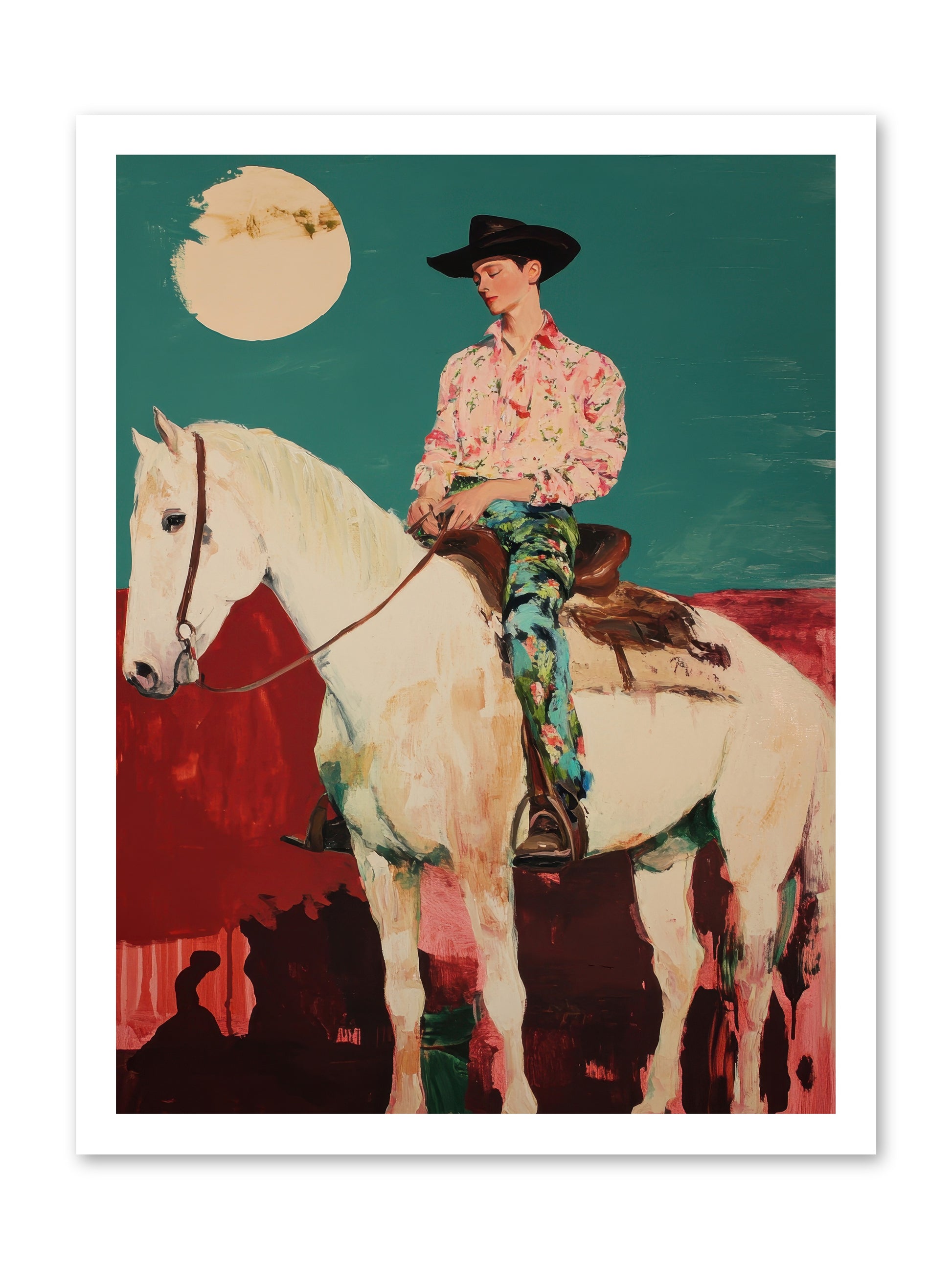Aristocrat of the Range -- Loose Canvas Print 18x24