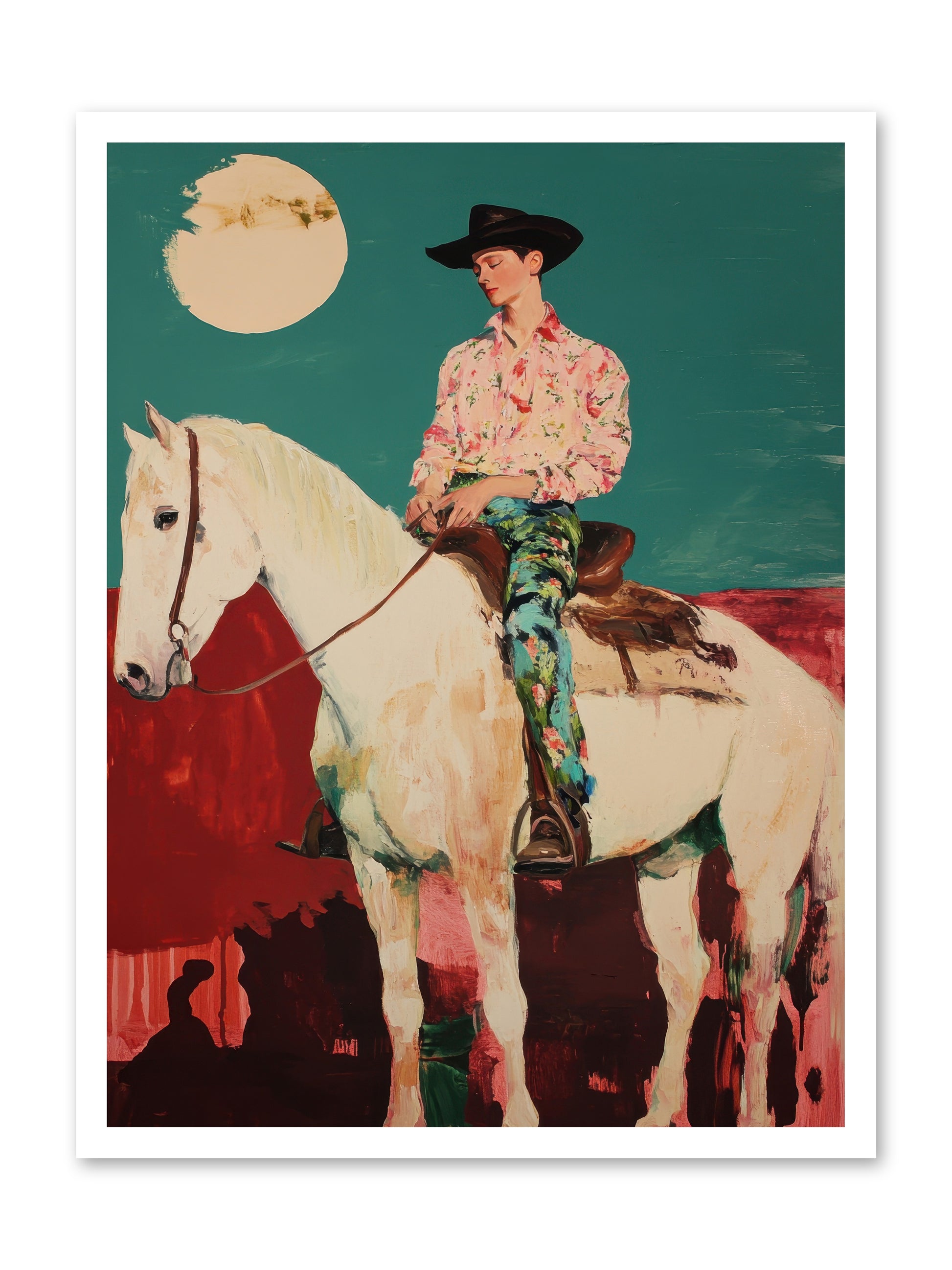 Aristocrat of the Range -- Loose Canvas Print 24x32