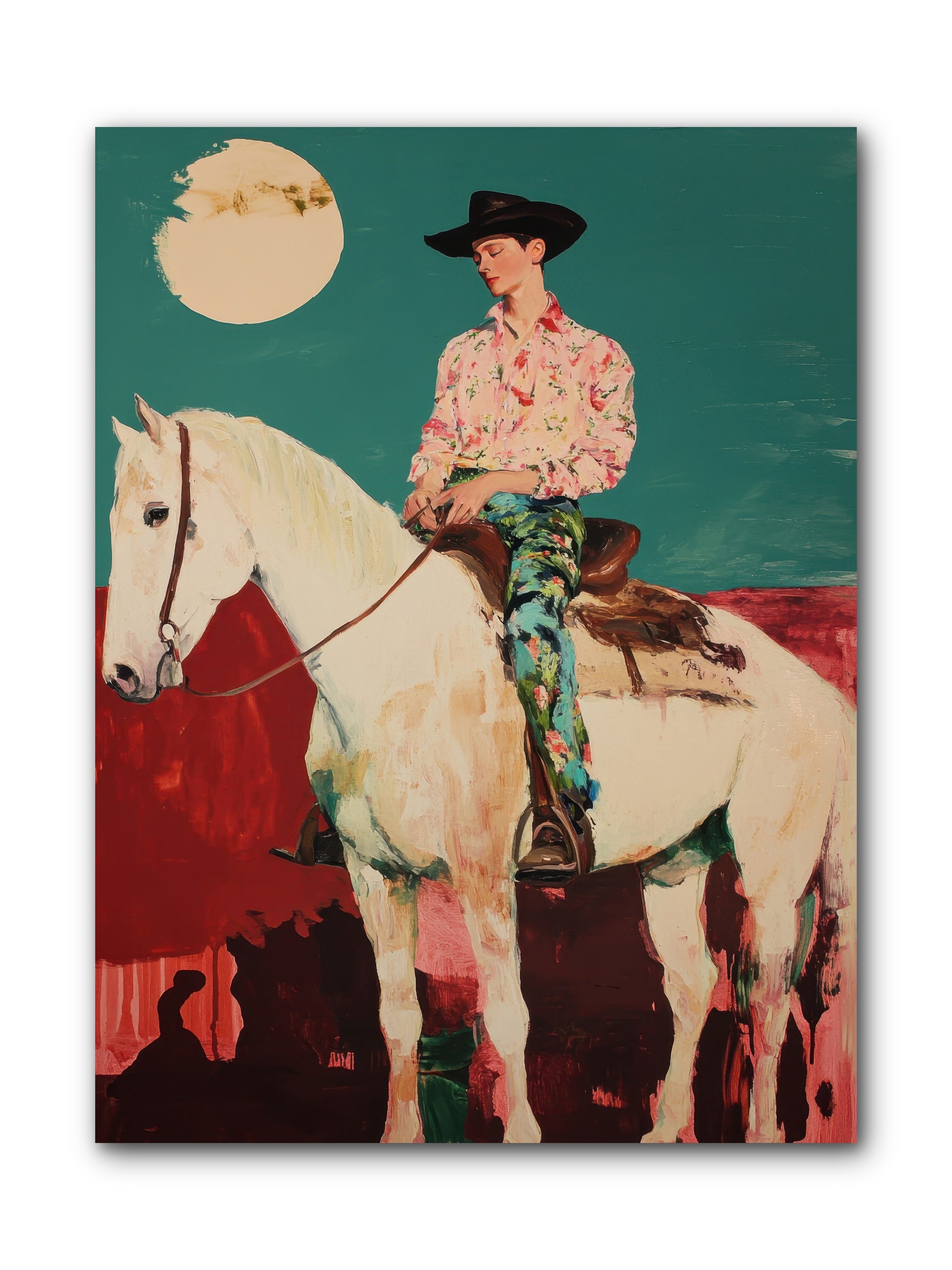 Aristocrat of the Range -- Wrapped Canvas 9x12