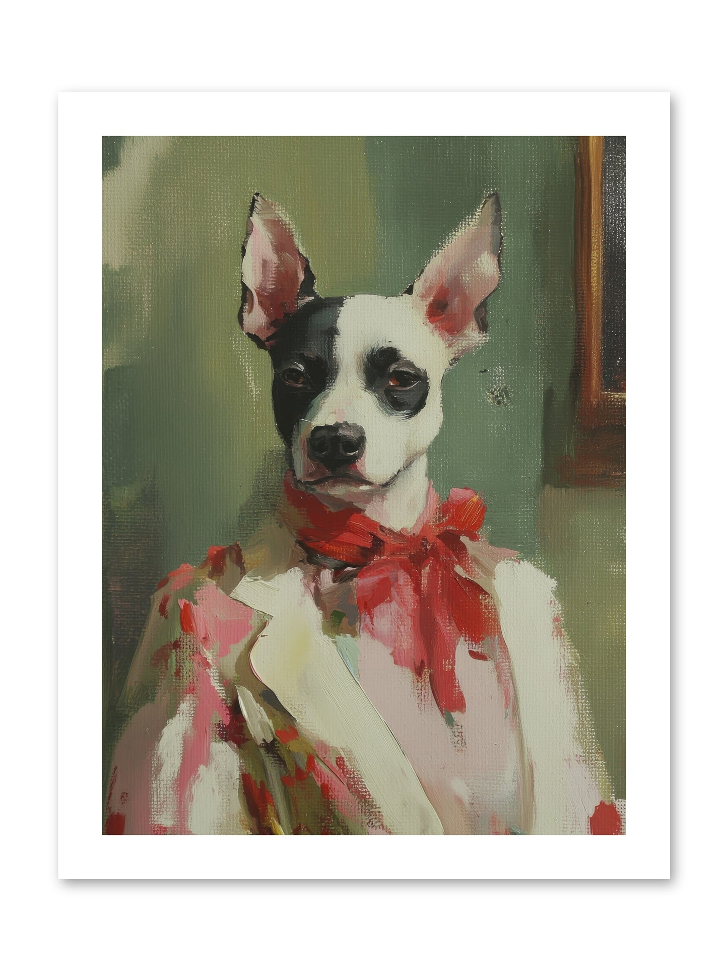 Aristocratic Soul -- Loose Canvas Print 12x16