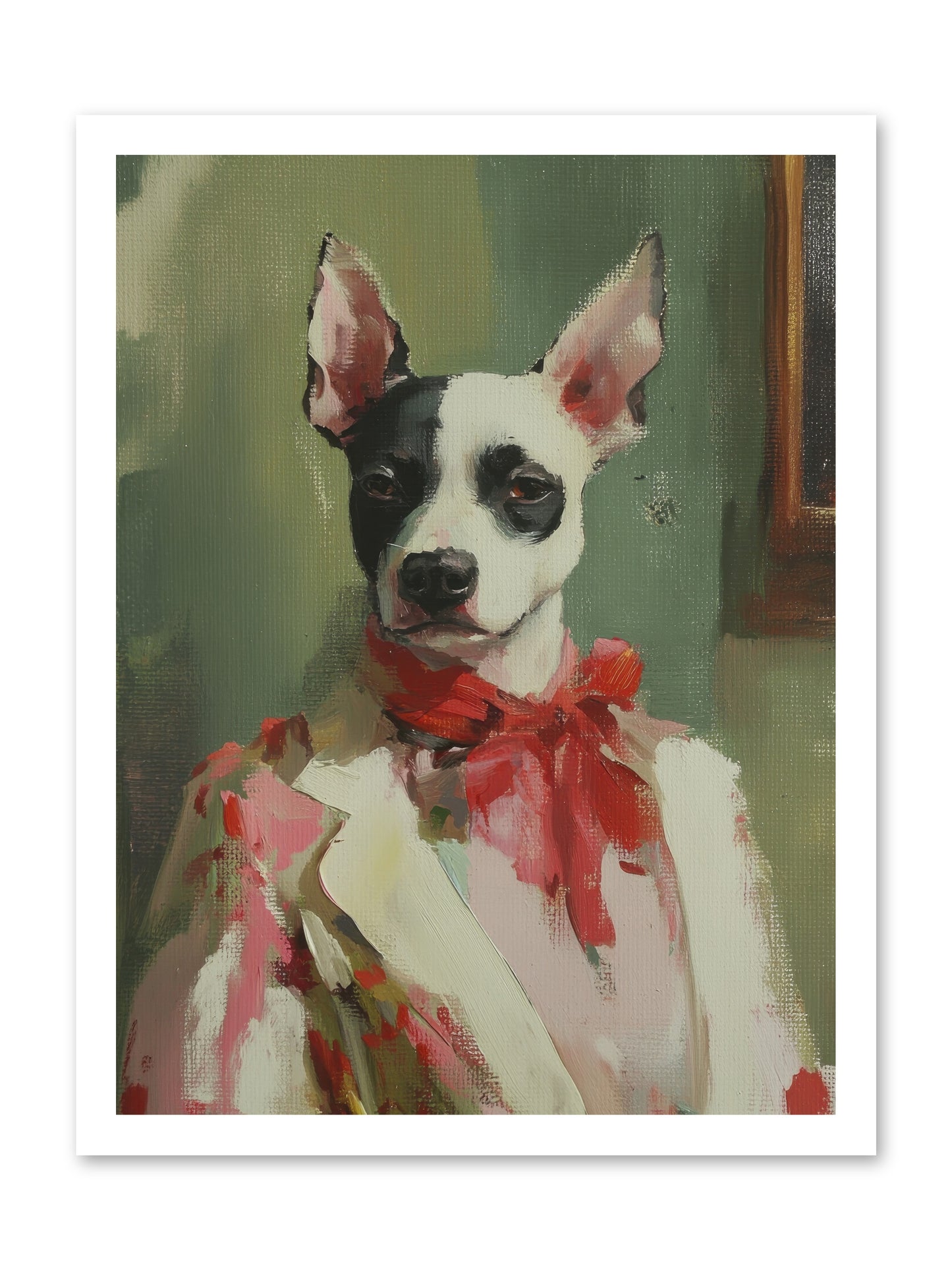 Aristocratic Soul -- Loose Canvas Print 18x24
