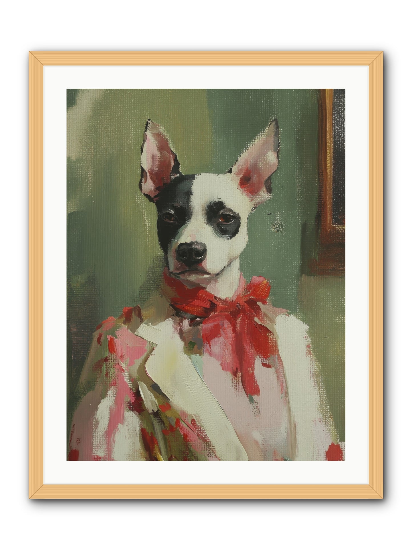 Aristocratic Soul -- Framed Print - Natural 24x32